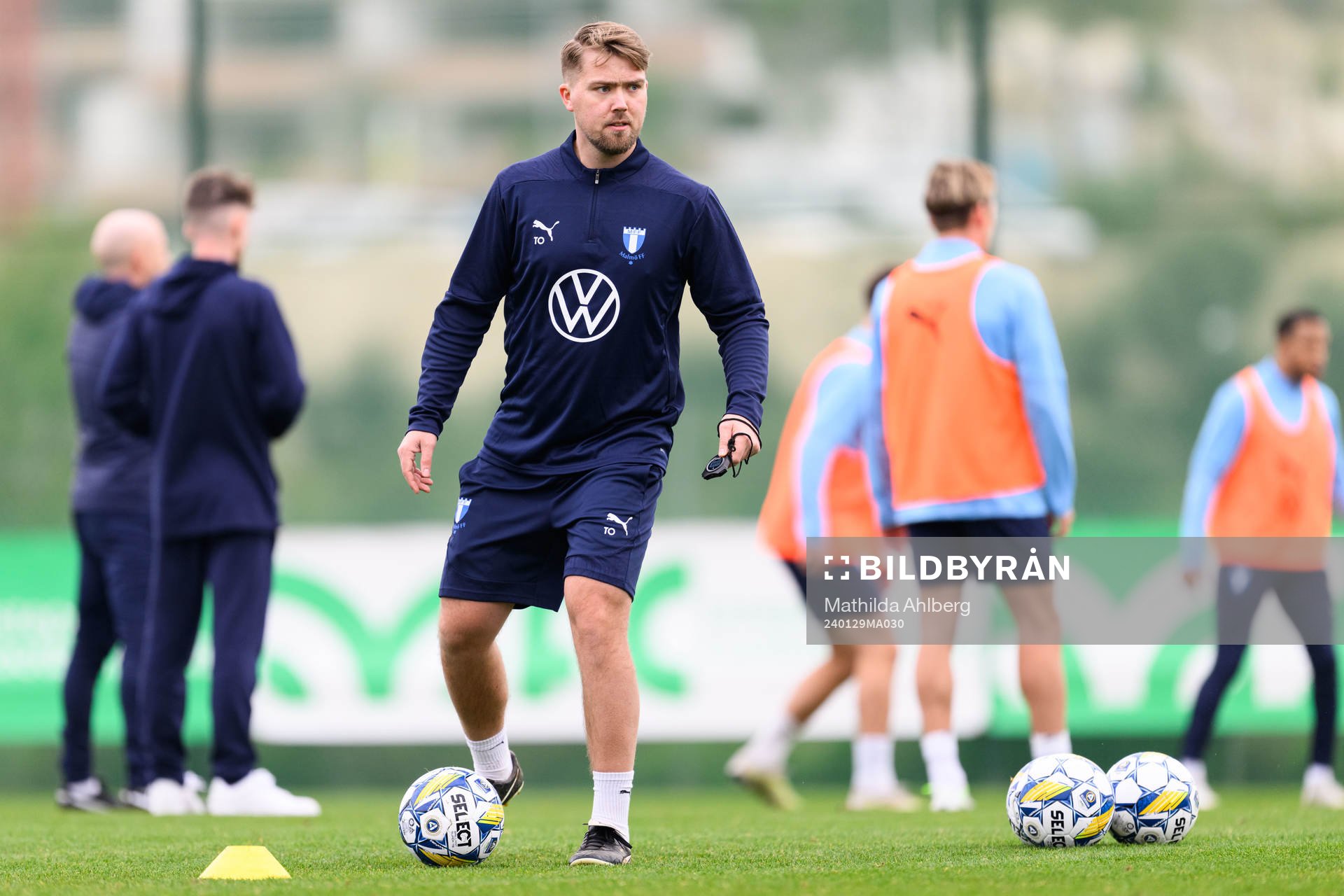 Malmö FFs assisterande tränare Theodor Olsson