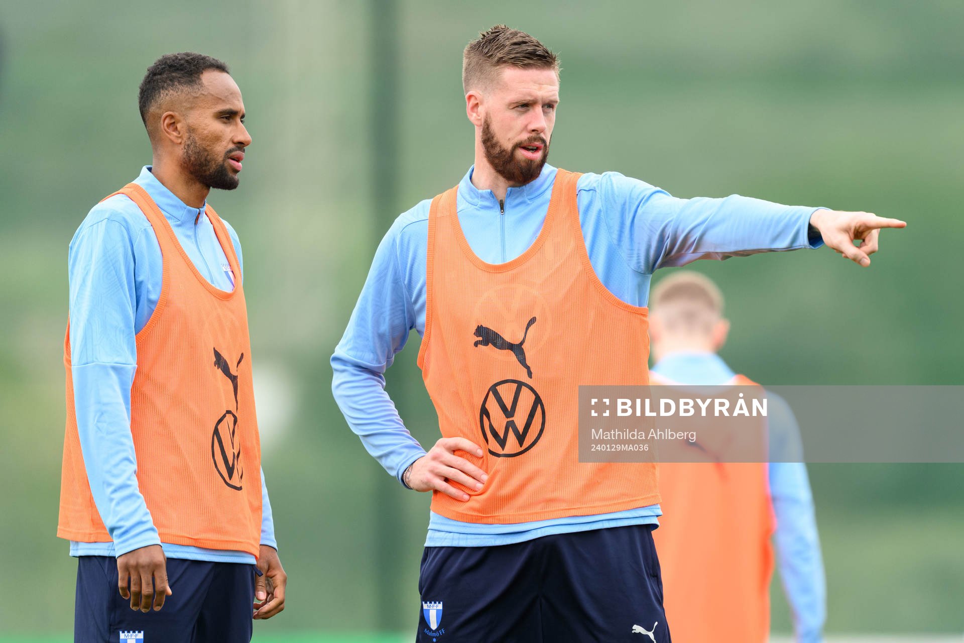 Malmö FFs Isaac Kiese Thelin och Pontus Jansson