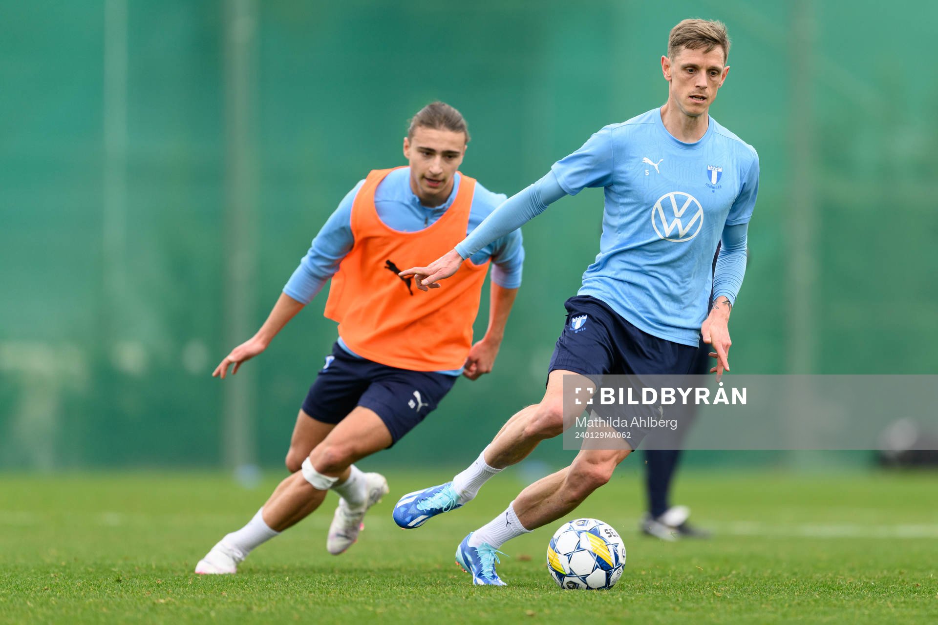Malmö FFs Elison Makolli och Søren Rieks