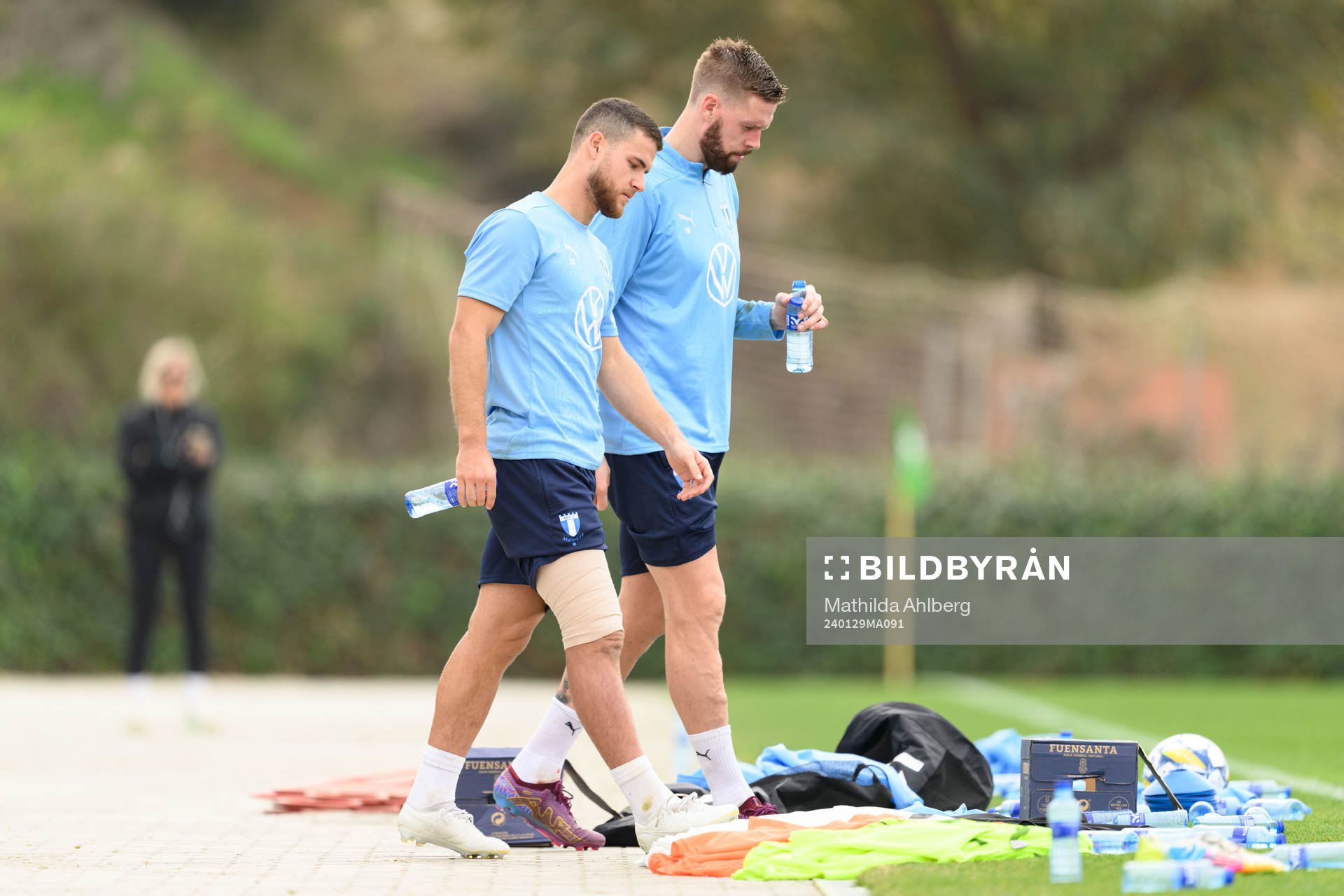 Malmö FFs Gabriel Busanello och Pontus Jansson
