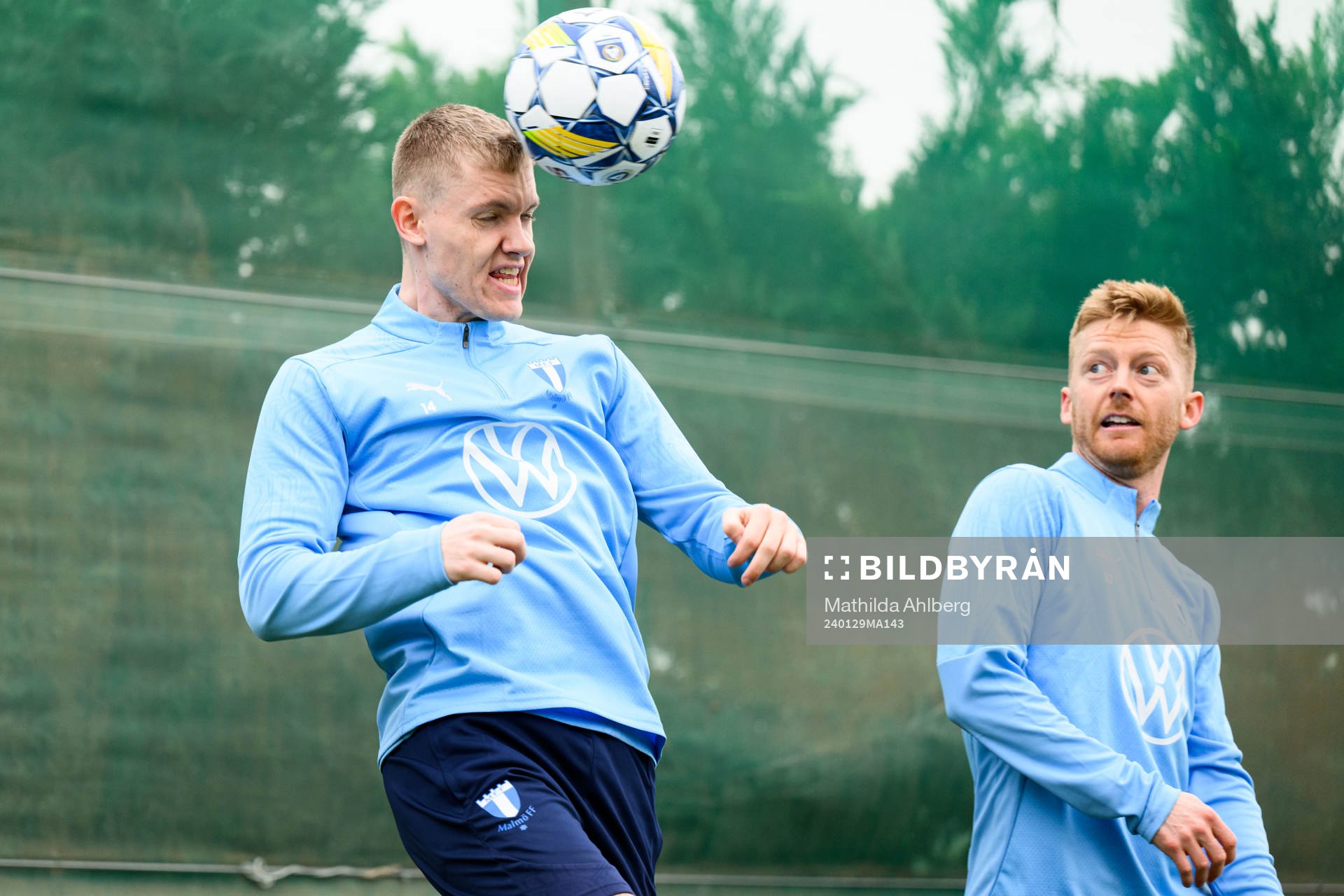 Sebastian Jörgensen  och Anders Christiansen