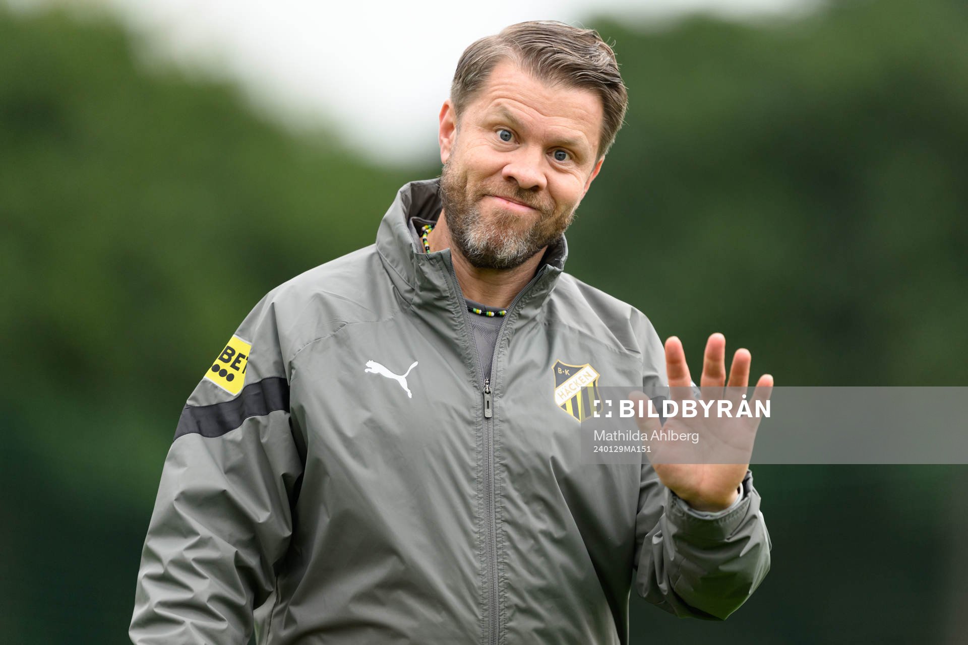 Häckens tränare Pål Arne Johansen