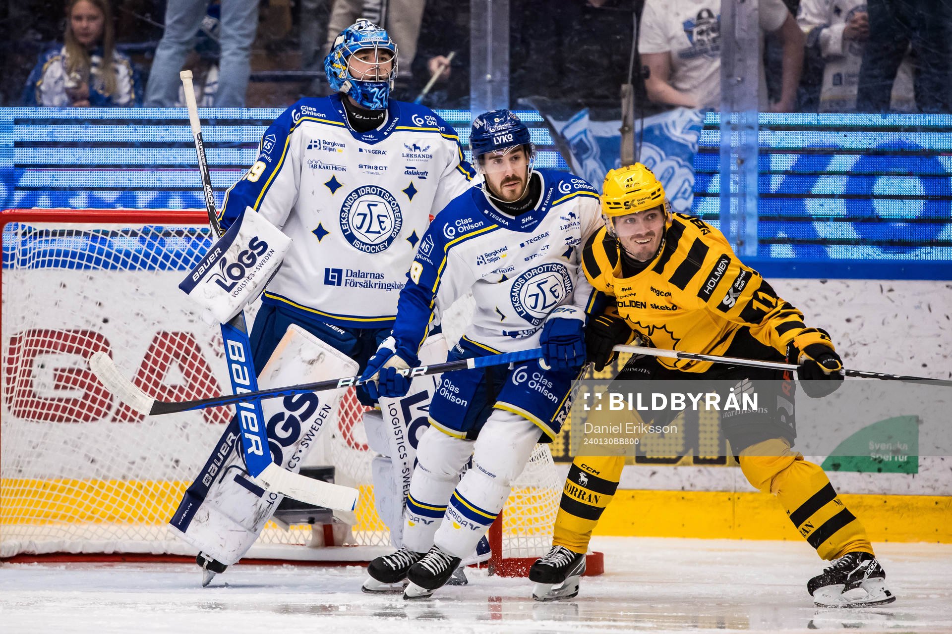 Leksands Matt Caito och Skellefteås Max Lindholm