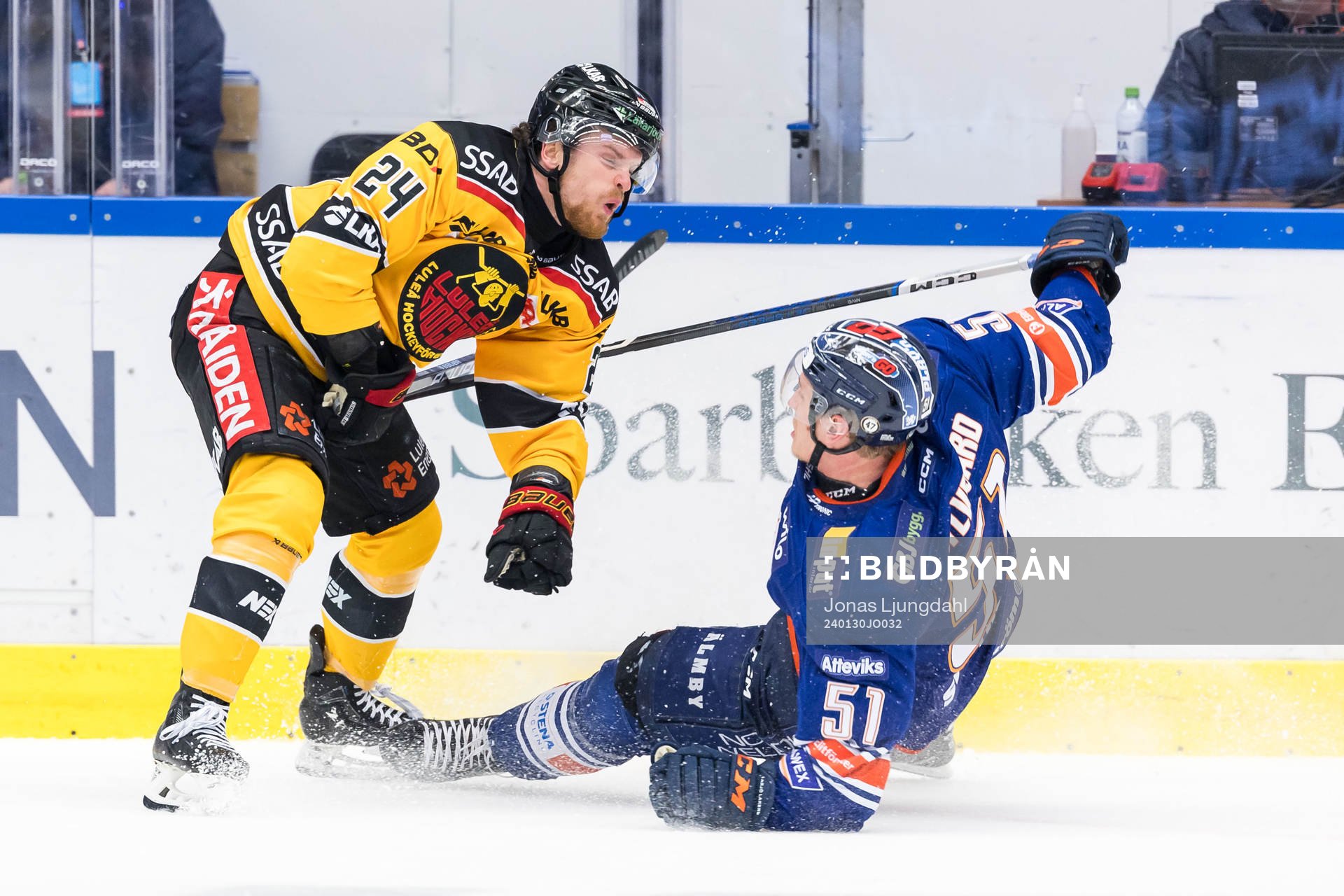 Luleås Brendan Shinnimin och Växjös Emil Sylvegård