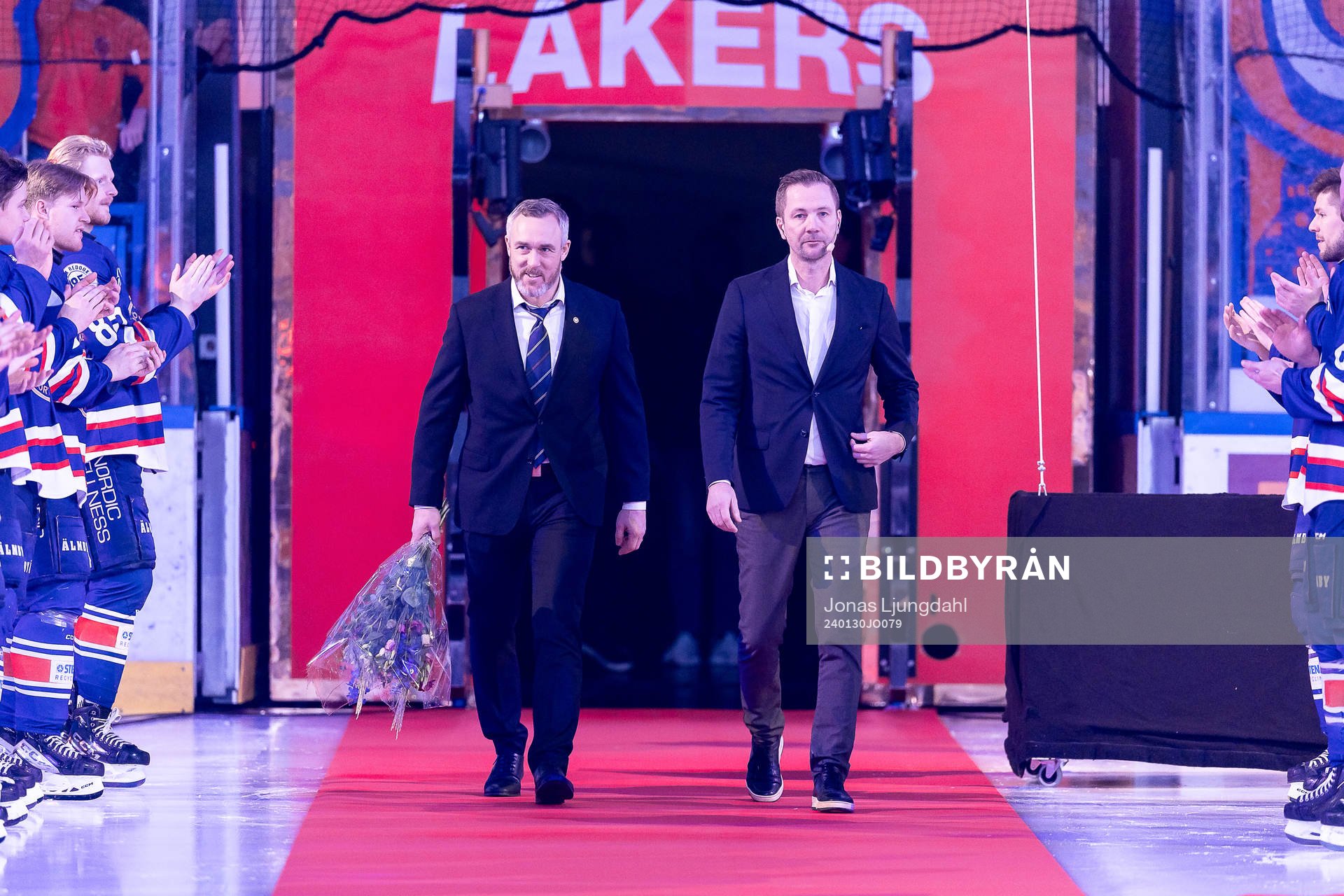 Växjös VD Johan Markusson och sportchef Henrik Evertsson