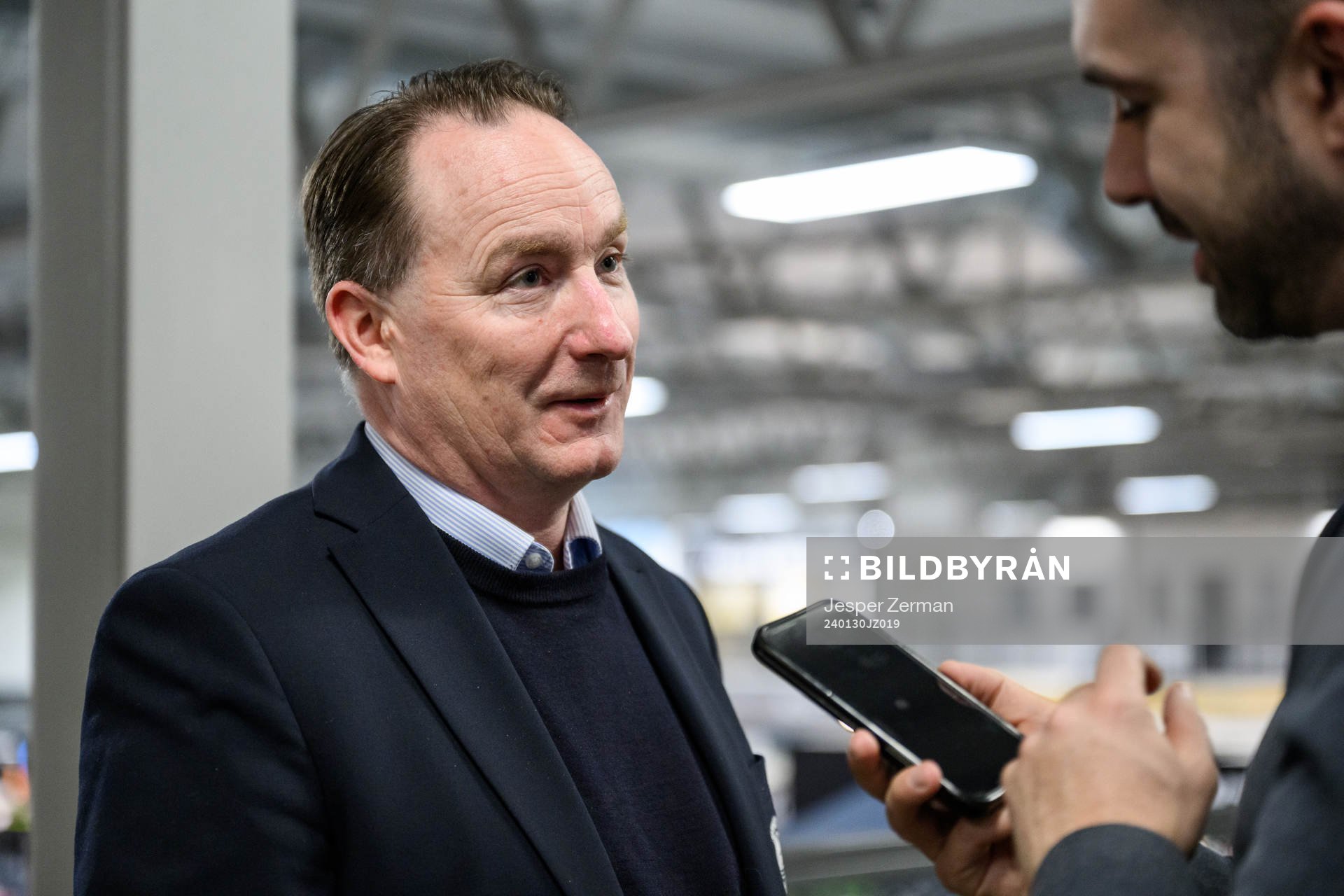Svenska Ishockeyförbundets tf Generalsekreterare Christer
