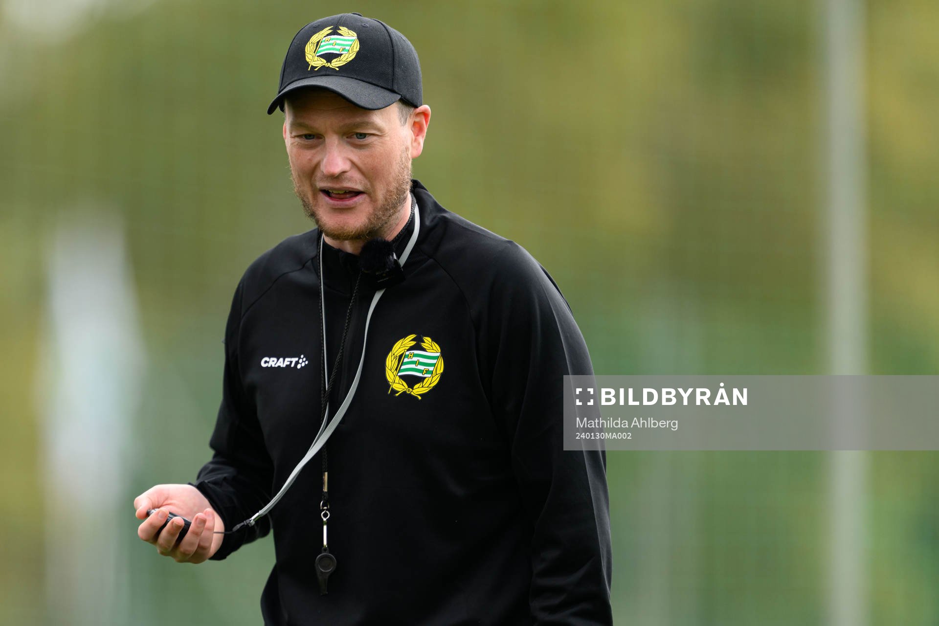 Hammarbys tränare Kim Hellberg