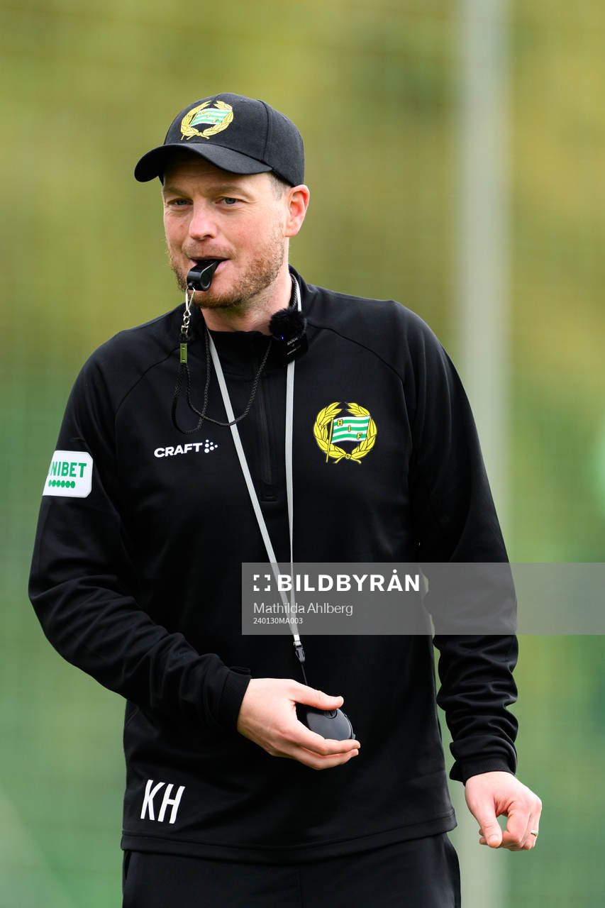 Hammarbys tränare Kim Hellberg