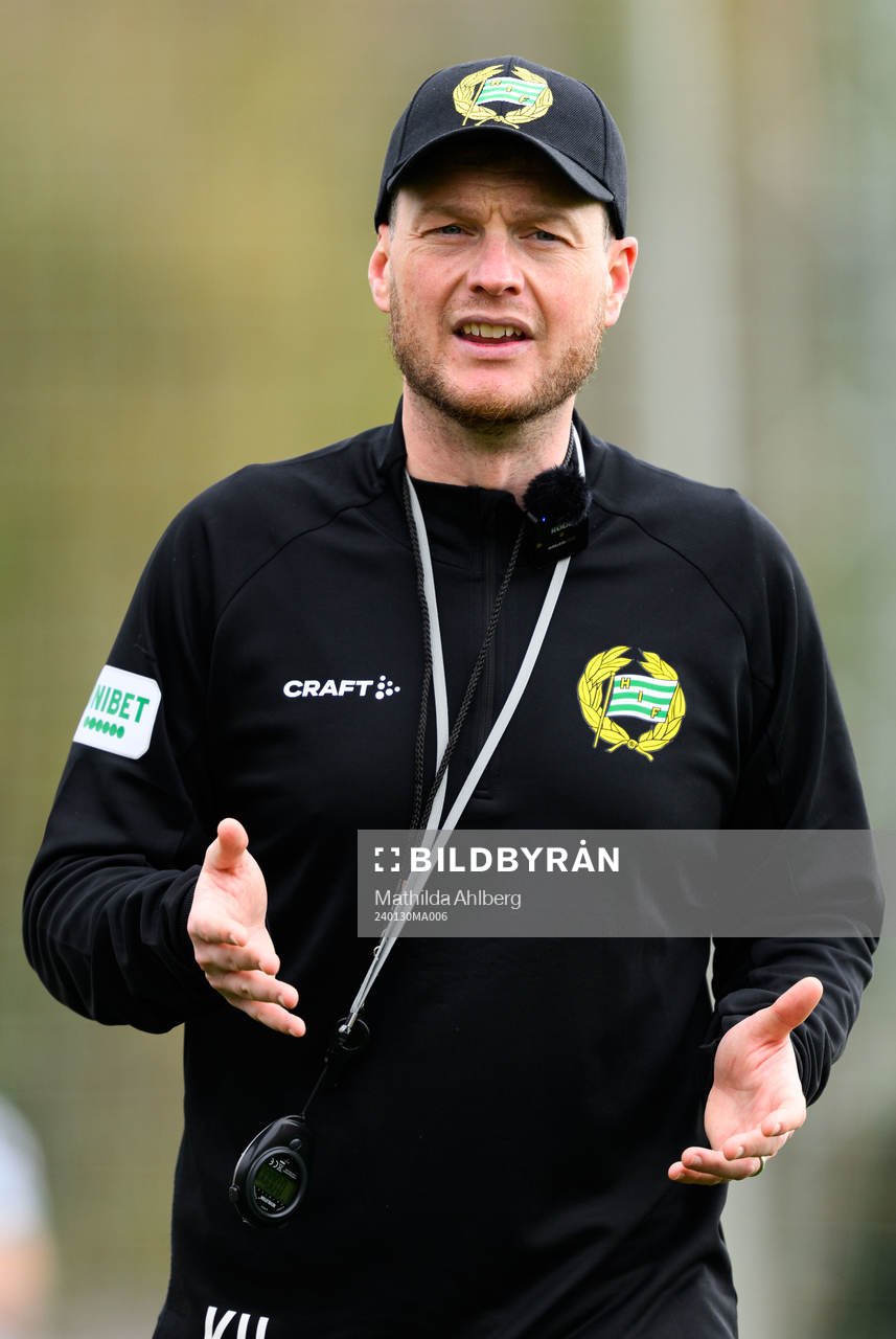 Hammarbys tränare Kim Hellberg