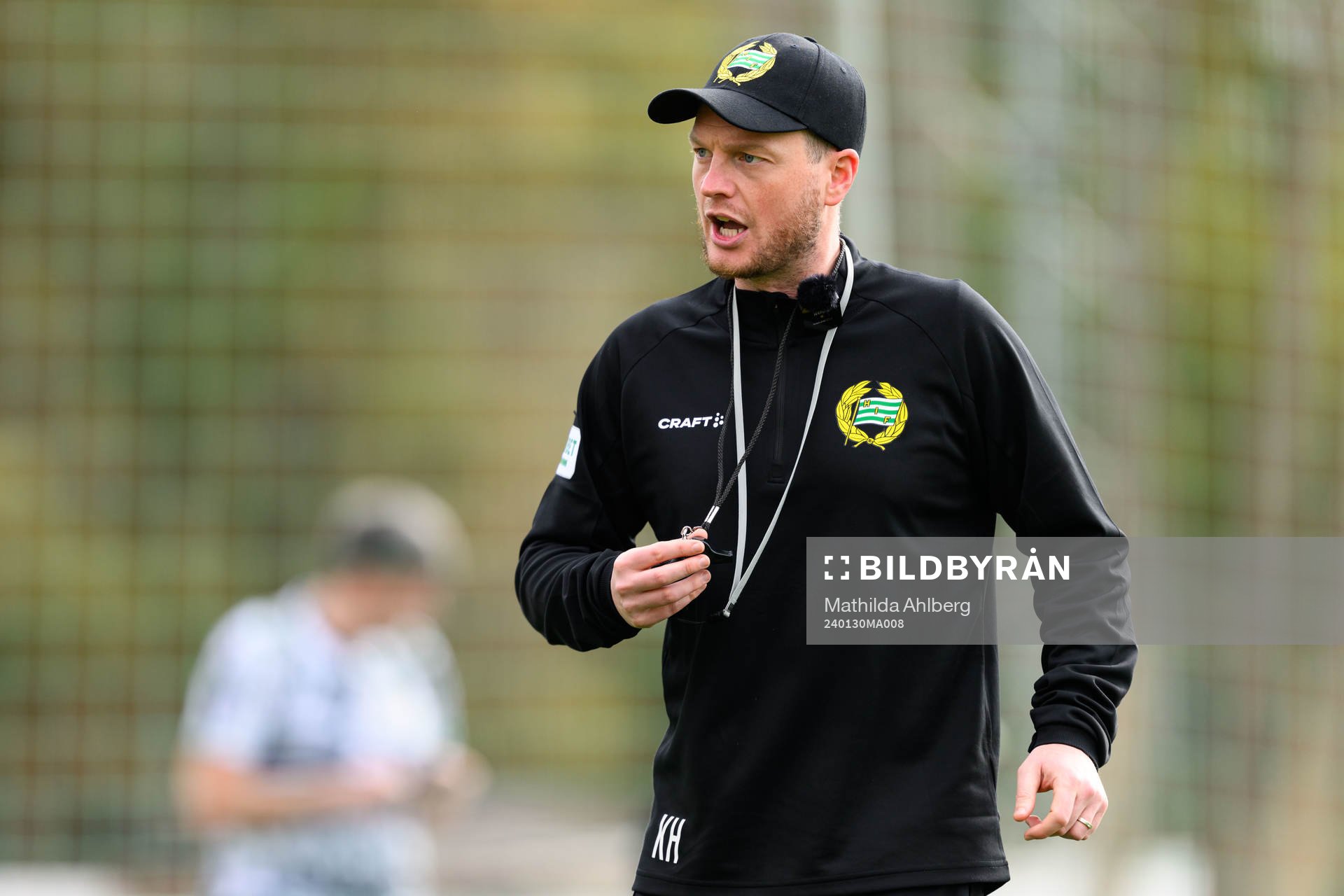 Hammarbys tränare Kim Hellberg