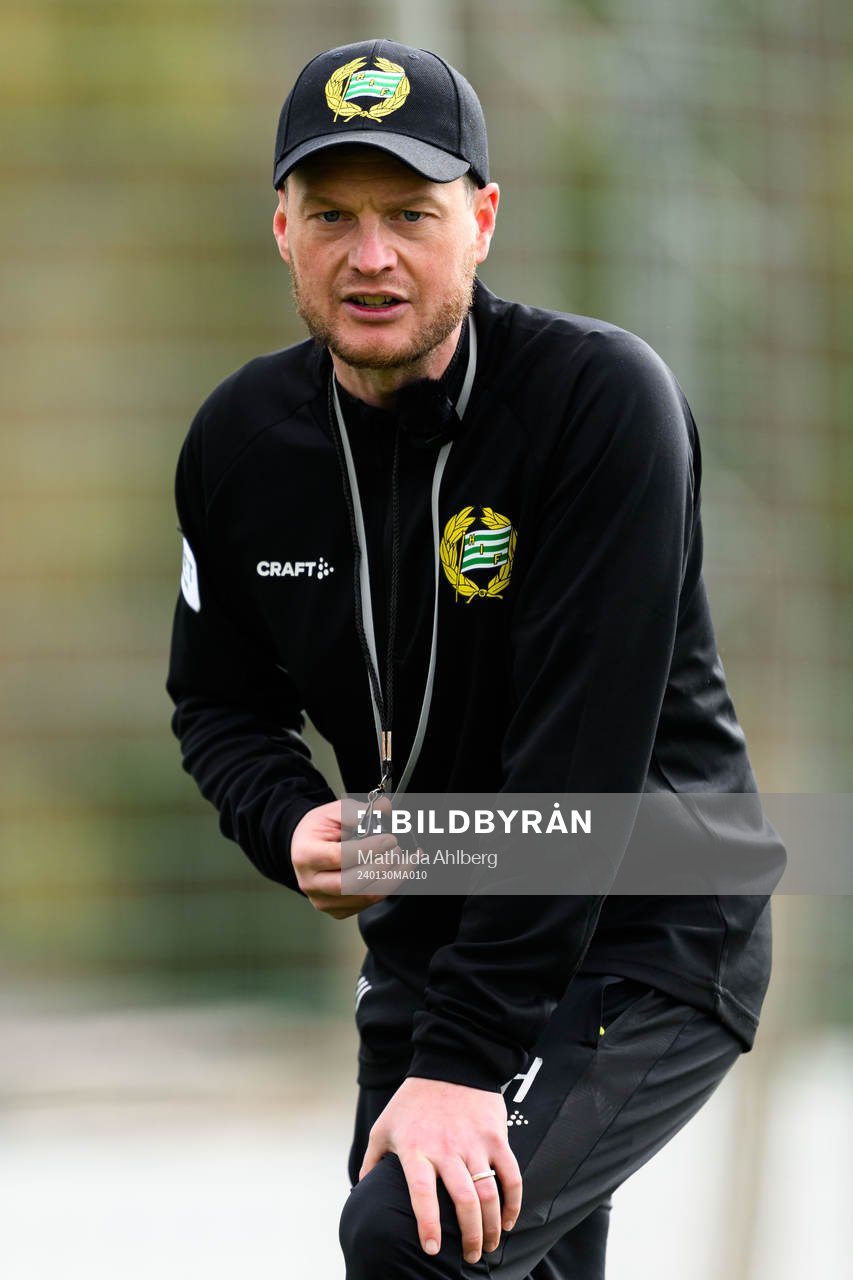 Hammarbys tränare Kim Hellberg