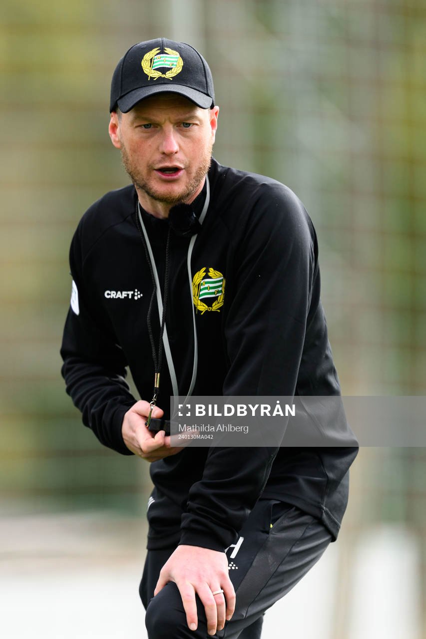 Hammarbys tränare Kim Hellberg