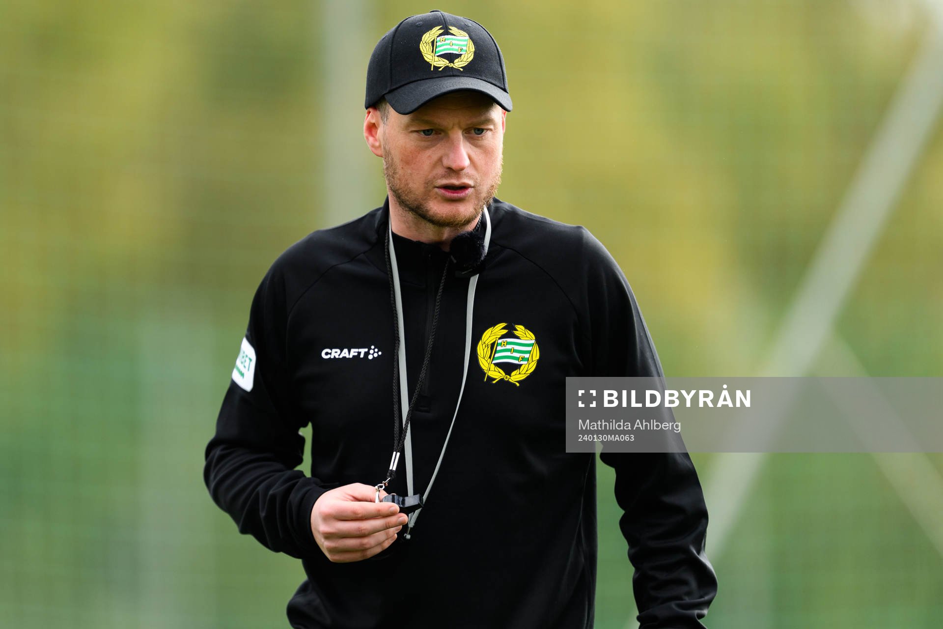 Hammarbys tränare Kim Hellberg
