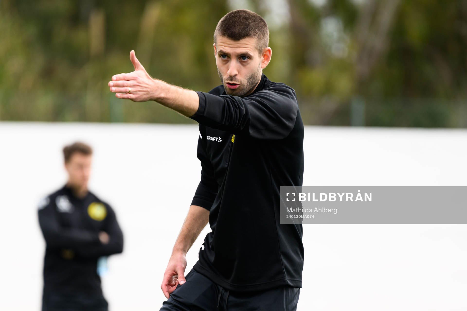 Hammarbys assisterande tränare David Selini