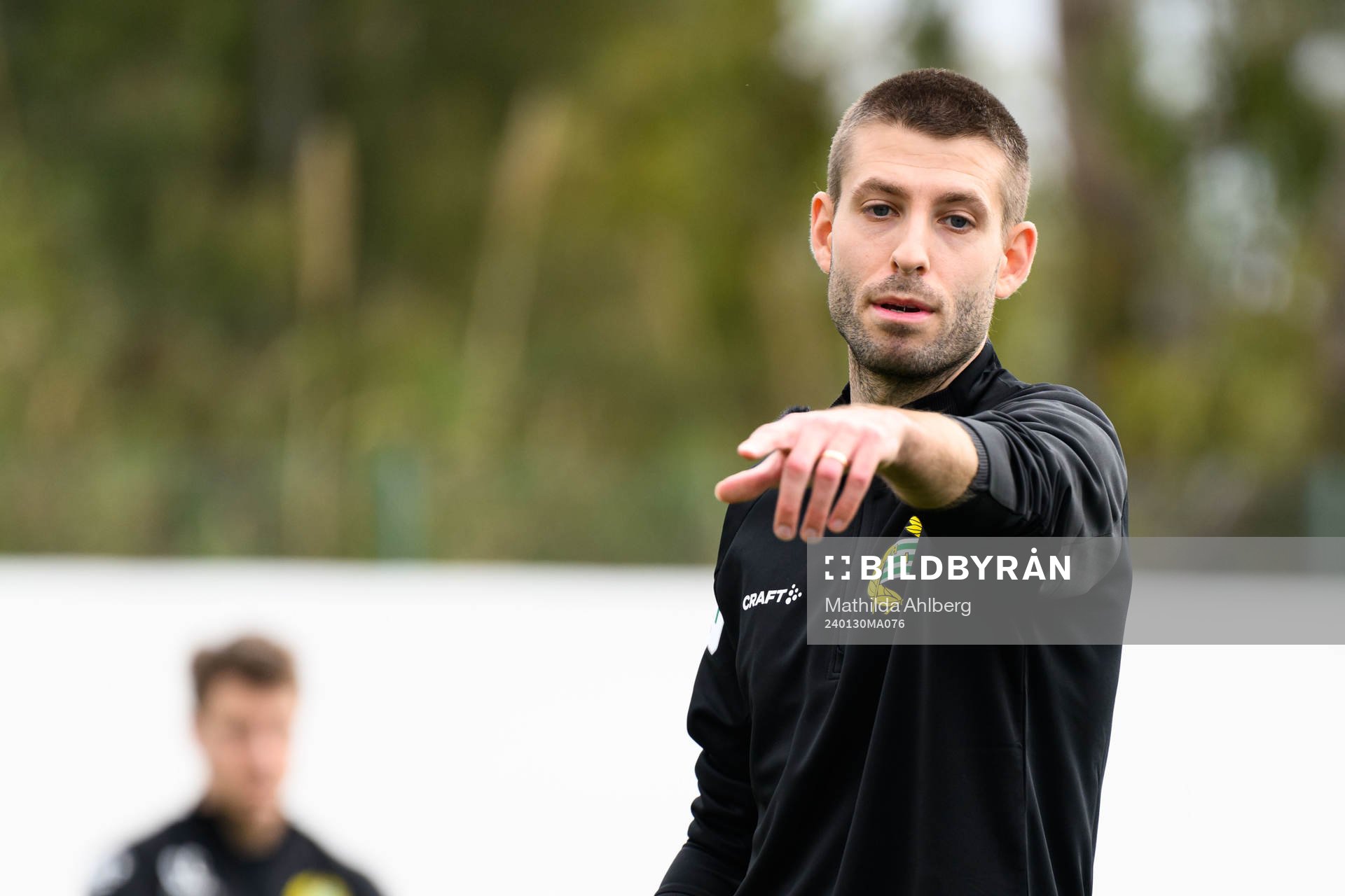 Hammarbys assisterande tränare David Selini