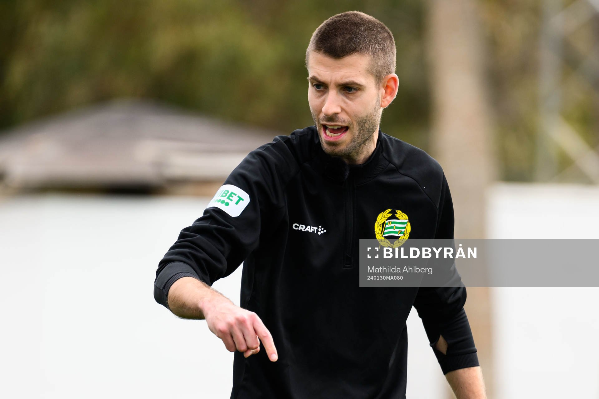 Hammarbys assisterande tränare David Selini