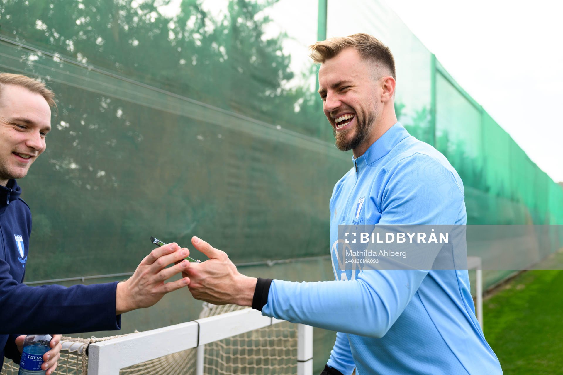 Malmö FFs målvakt Ricardo Friedrich