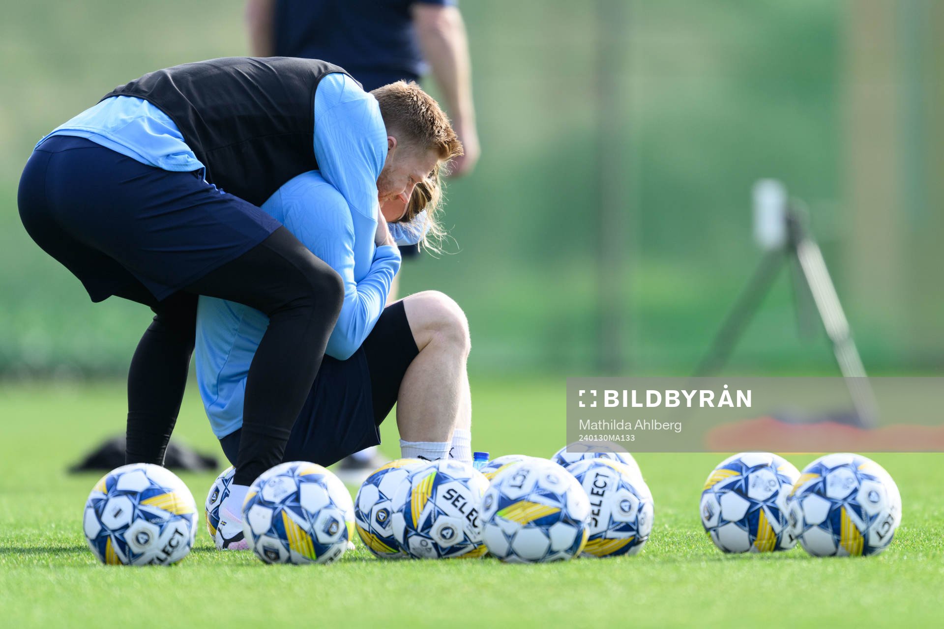 Malmö FFs målvakt Johan Dahlin Malmö FFs Anders