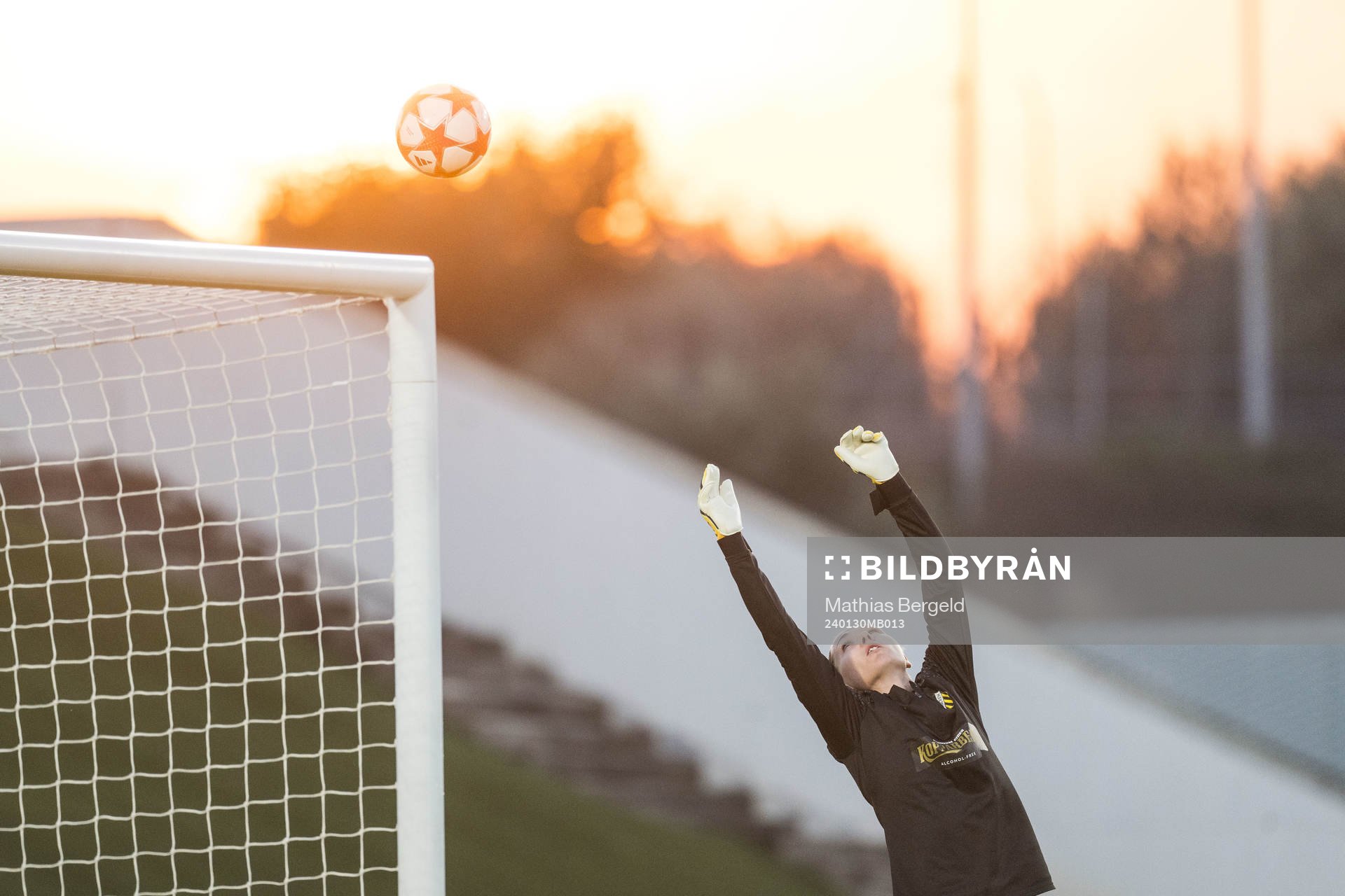 Goalkeeper Jennifer Falk of Häcken