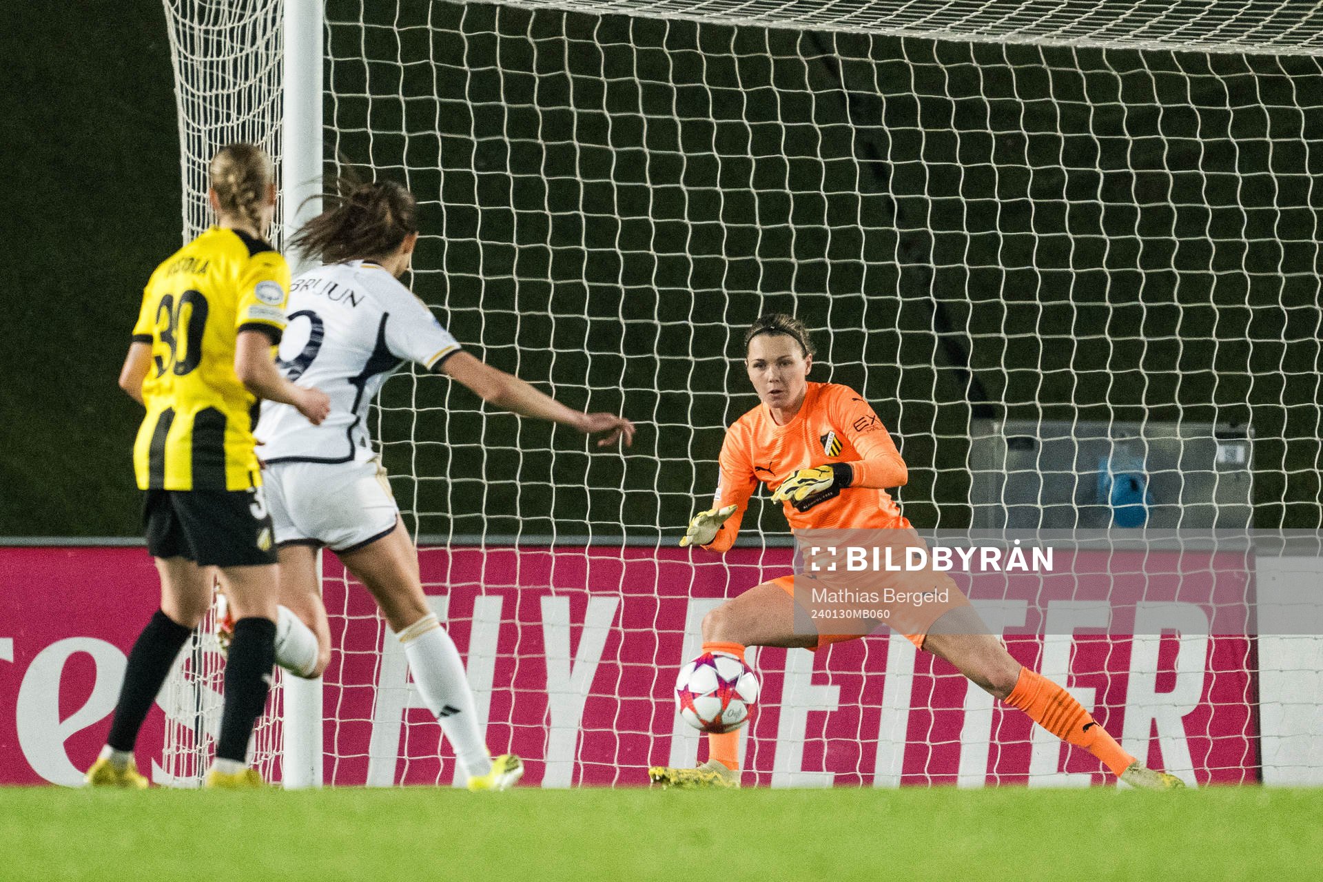 Goalkeeper Jennifer Falk of Häcken