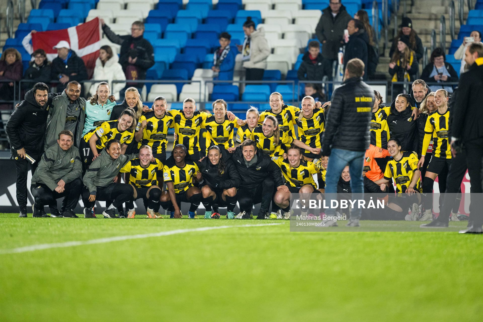 Players of Häcken celebrate