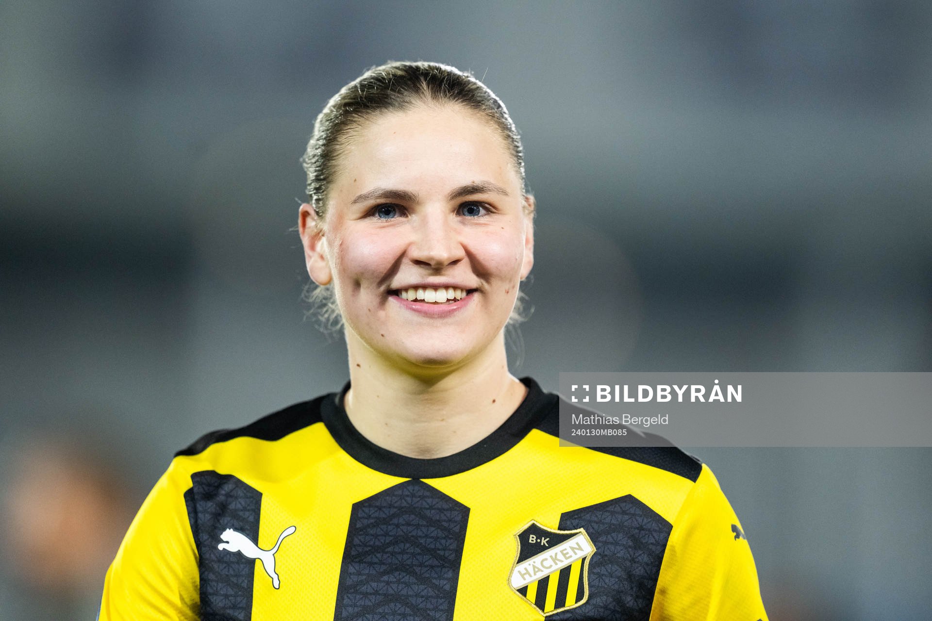 Katariina Kosola of Häcken celebrates