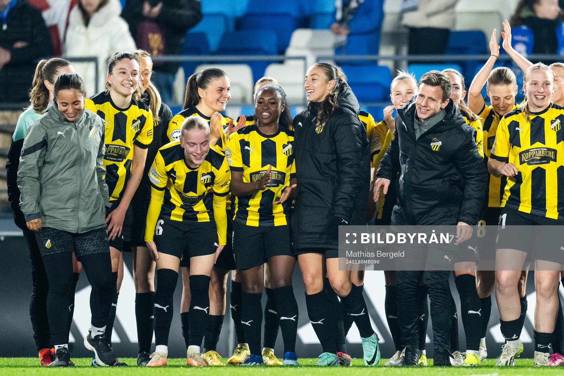 Anna Csiki, Anna Sandberg, Hanna Wijk, Monica Jusu Bah and