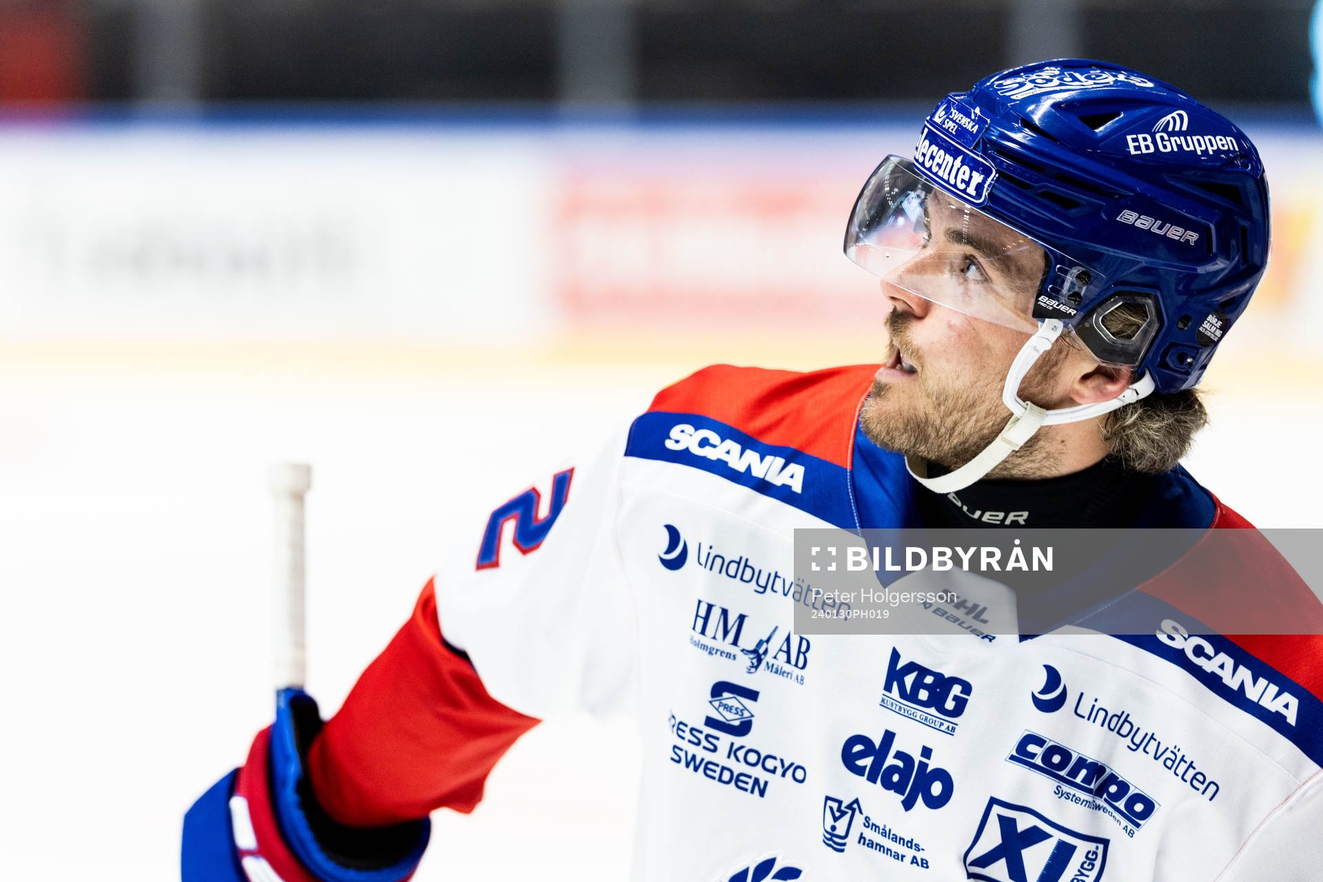 Oskarshamns Oscar Engsund jublar