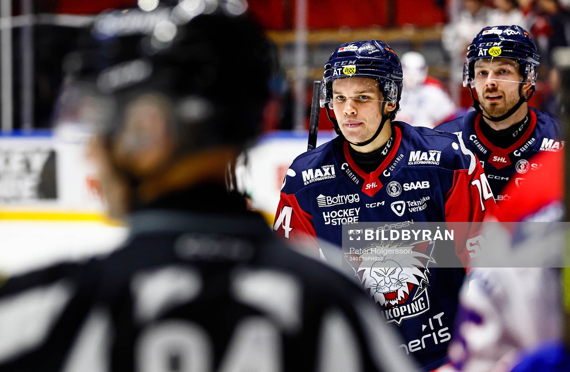 Linköpings Arvid Costmar jublar