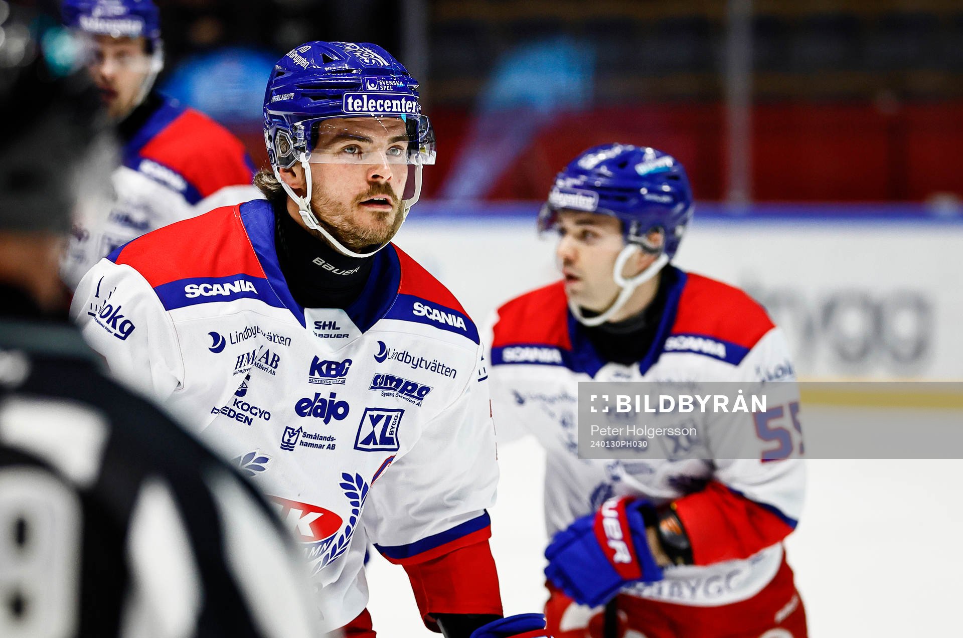 Oskarshamns Oscar Engsund jublar