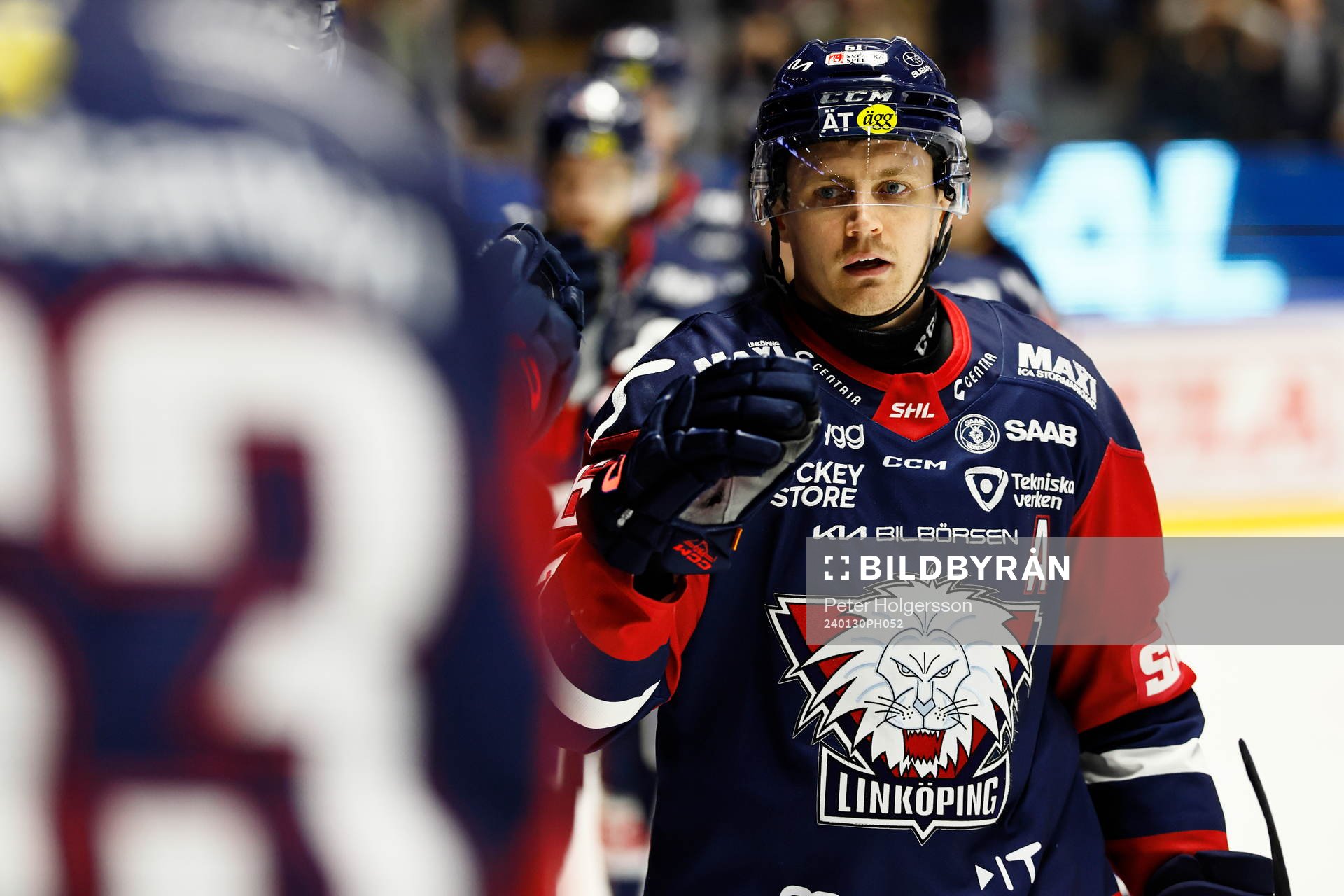 Linköpings Markus Ljungh jubel