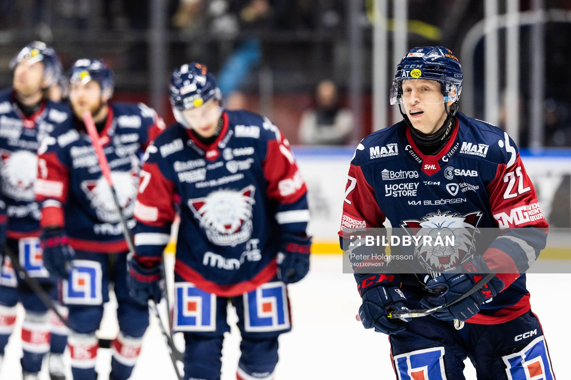 Linköpings Vilmos Gallo jublar