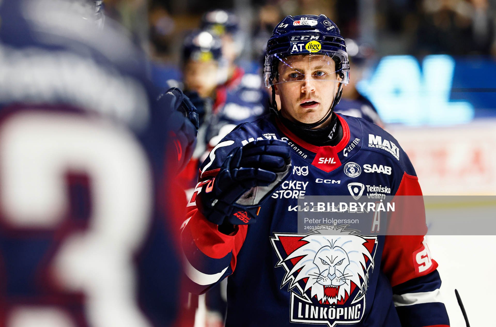 Linköpings Markus Ljungh jublar