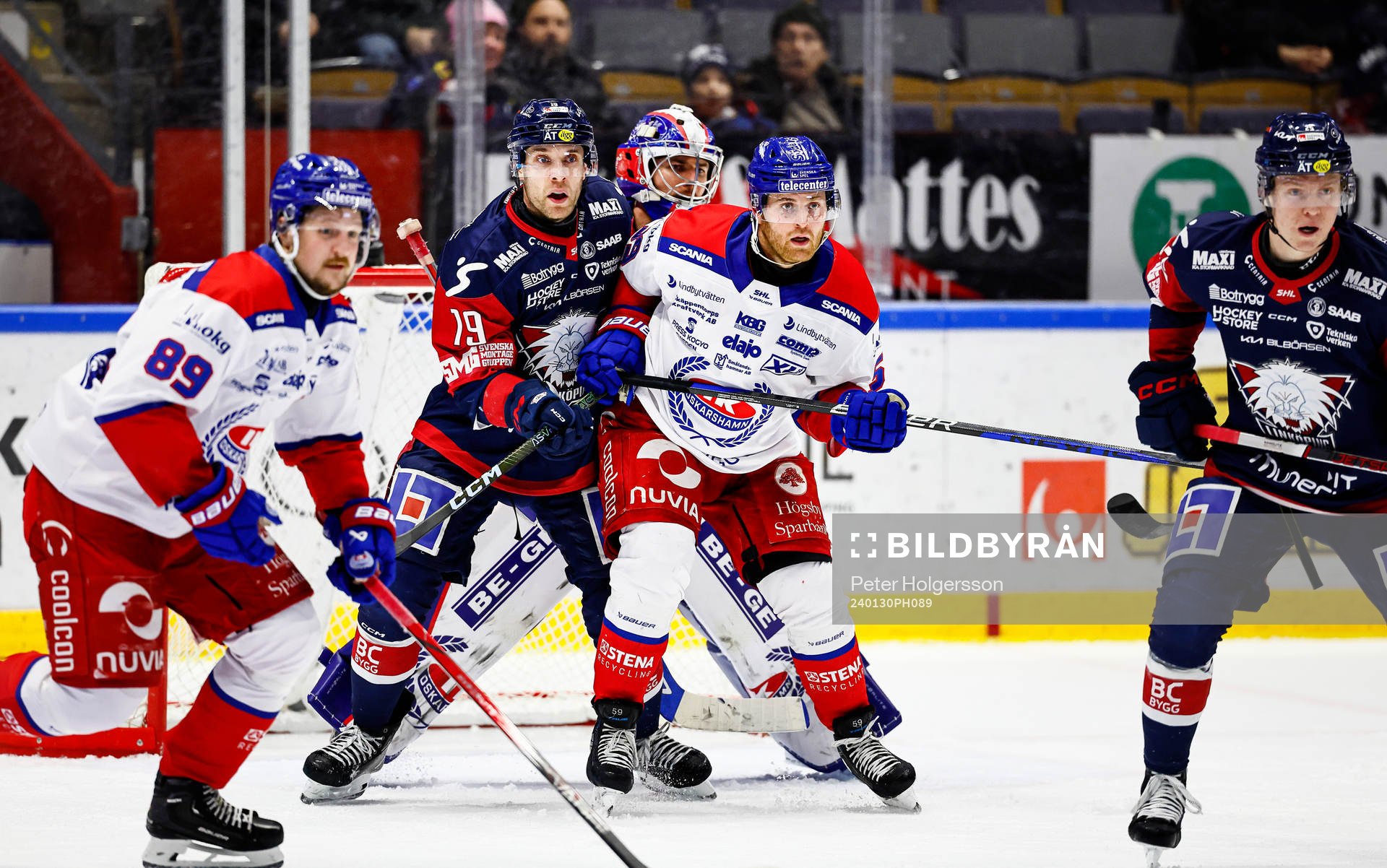 Linköpings Patrick Russell och Oskarshamns Anton Mylläri