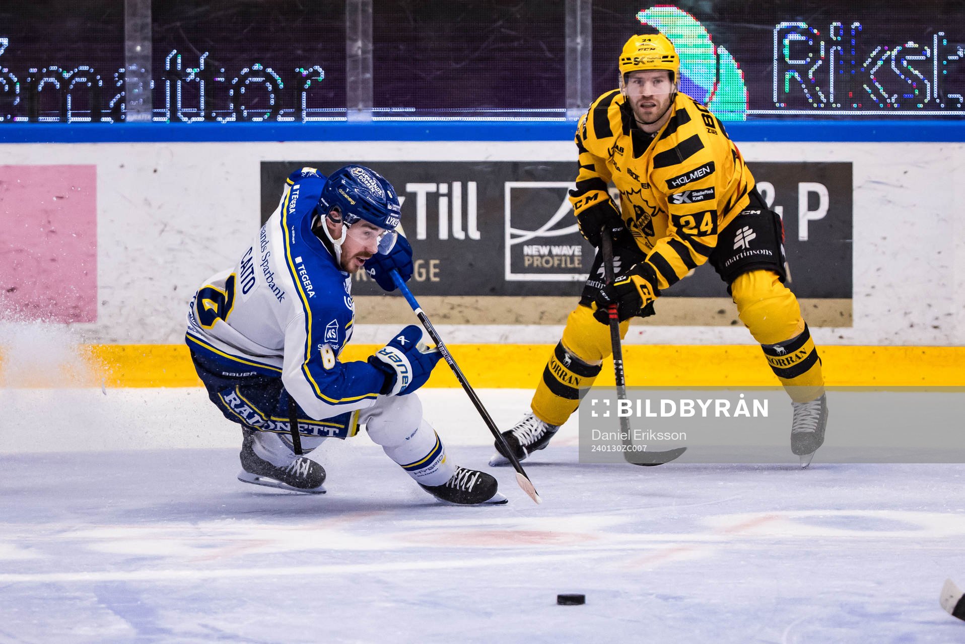 Leksands Matt Caito och Skellefteås Oscar Lindberg