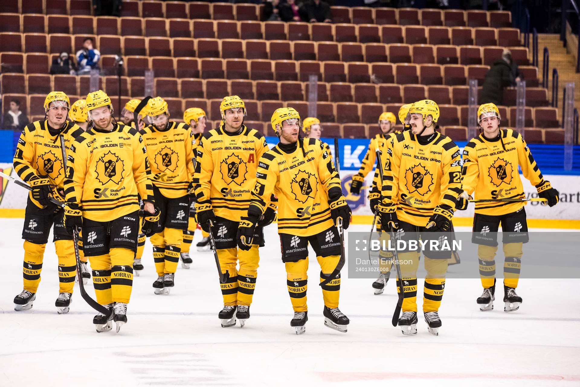 Skellefteås spelar jublar