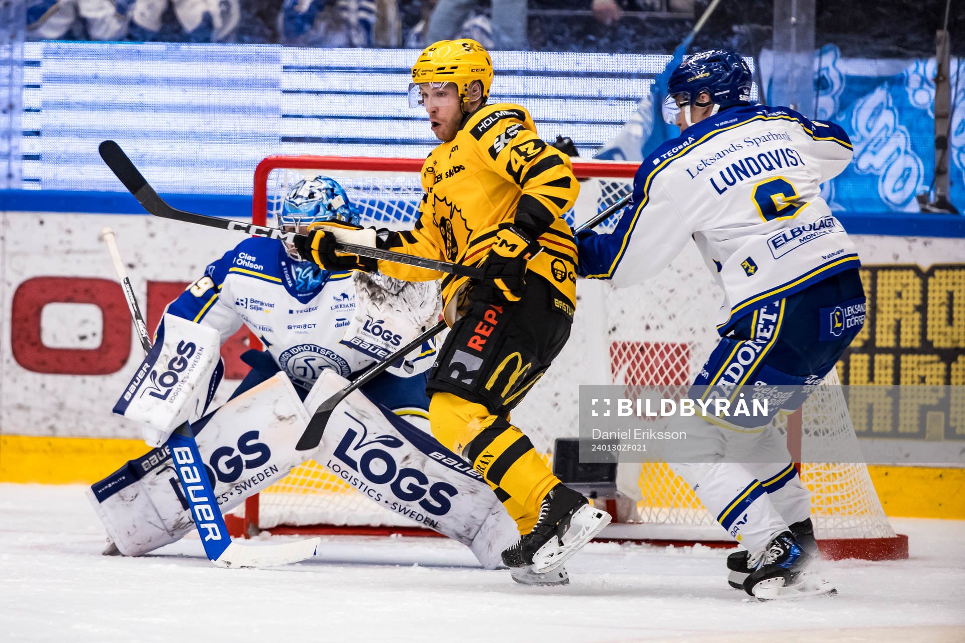 Skellefteås Filip Sandberg och Leksands Alexander Lundqvist