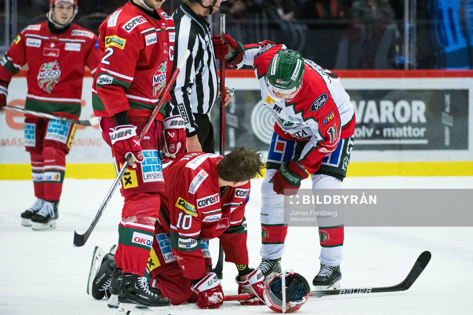 MoDos Sampo Ranta har ont