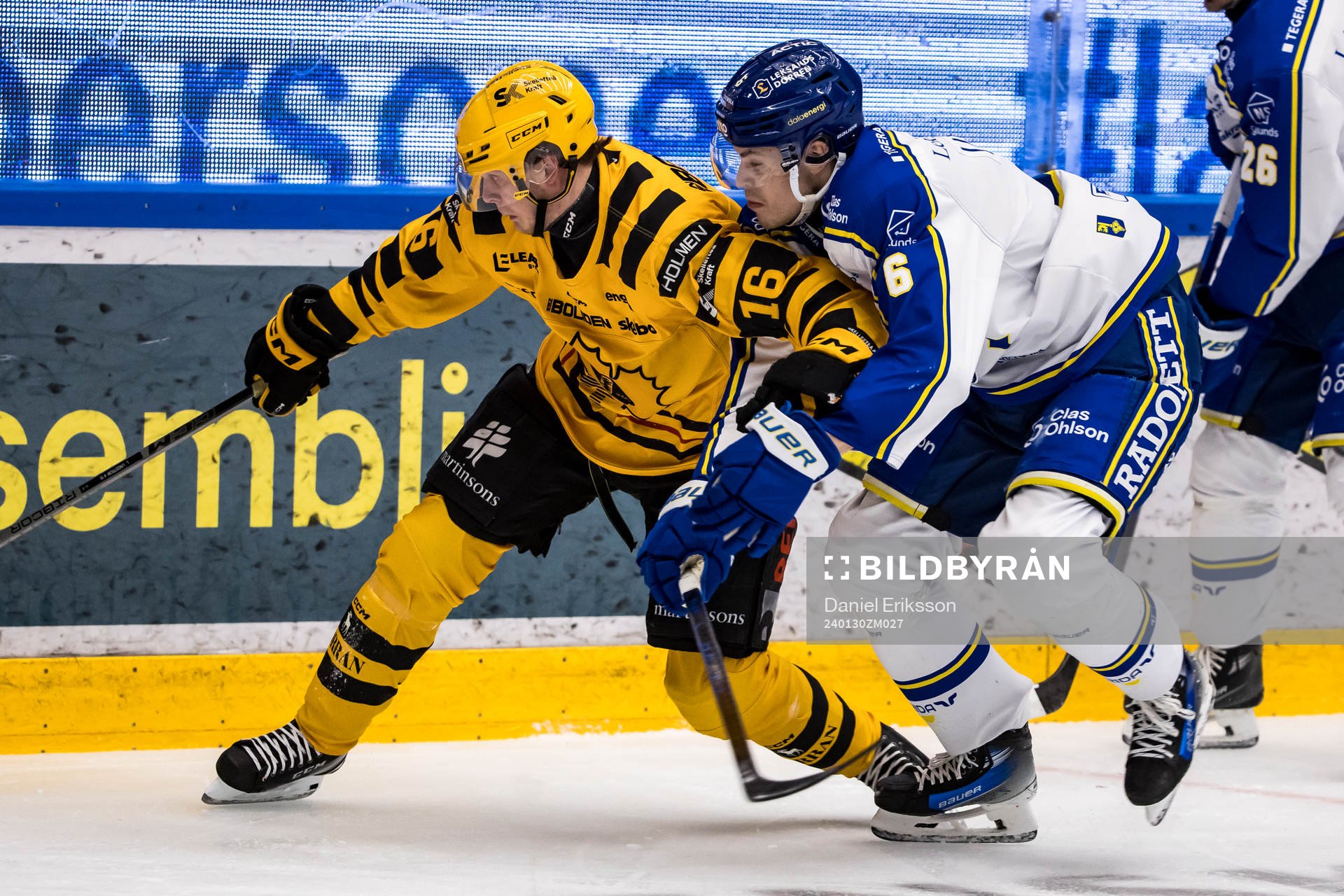 Skellefteås Linus Lindström och Leksands Felix Unger