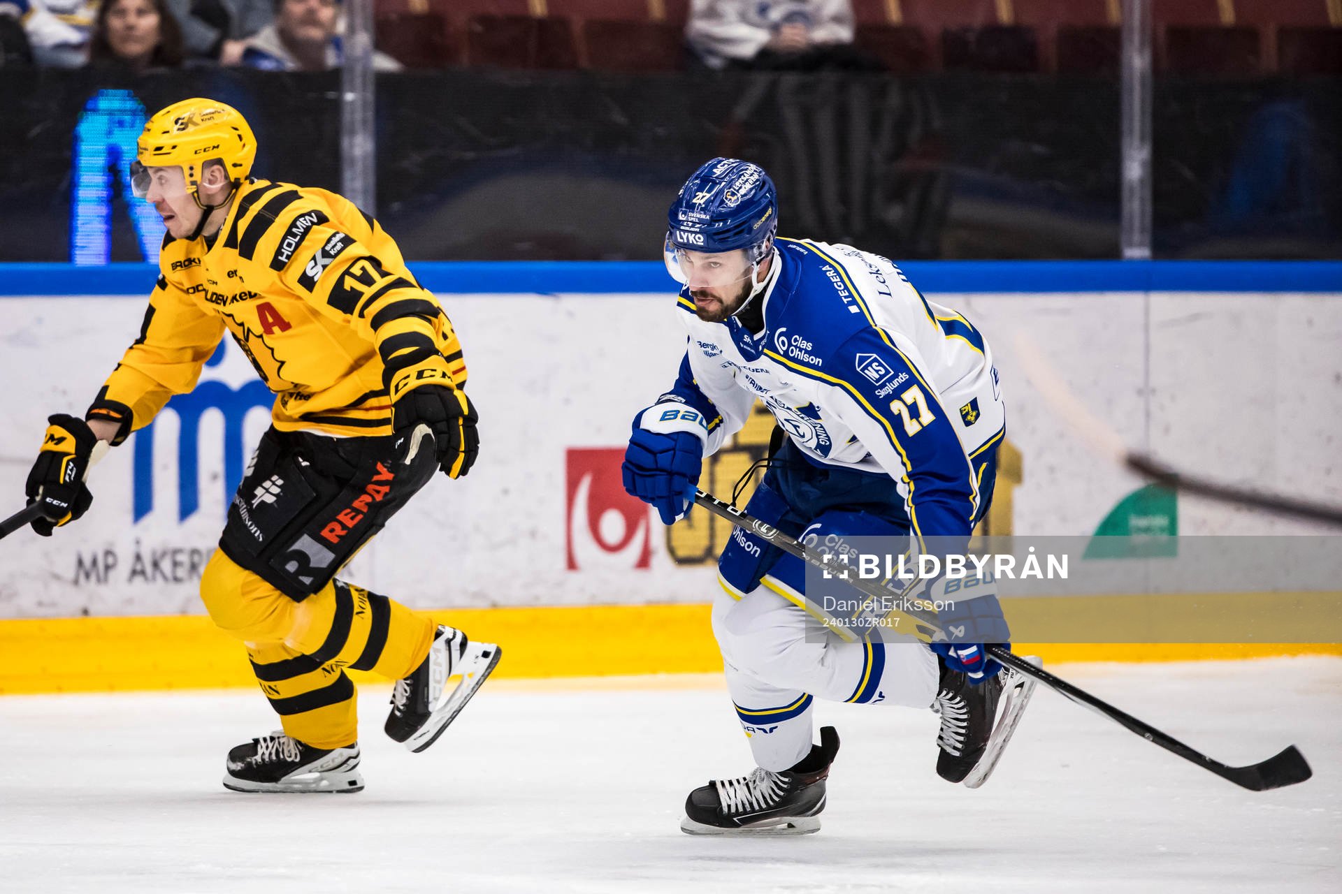 Skellefteås Pär Lindholm och Leksands Marek Hrivik
