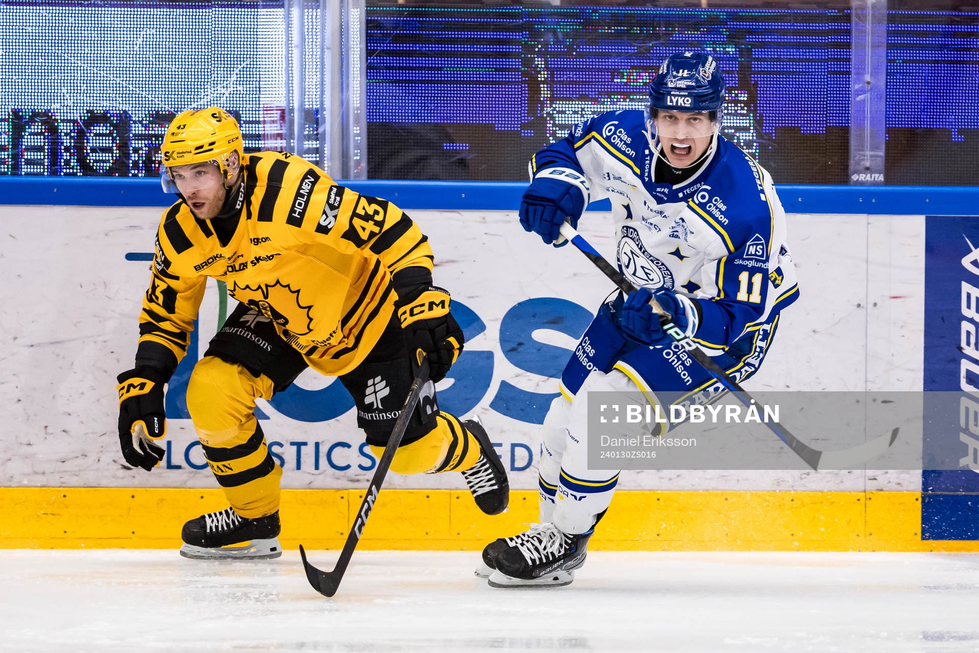 Skellefteås Filip Sandberg och Leksands Martin Karlsson