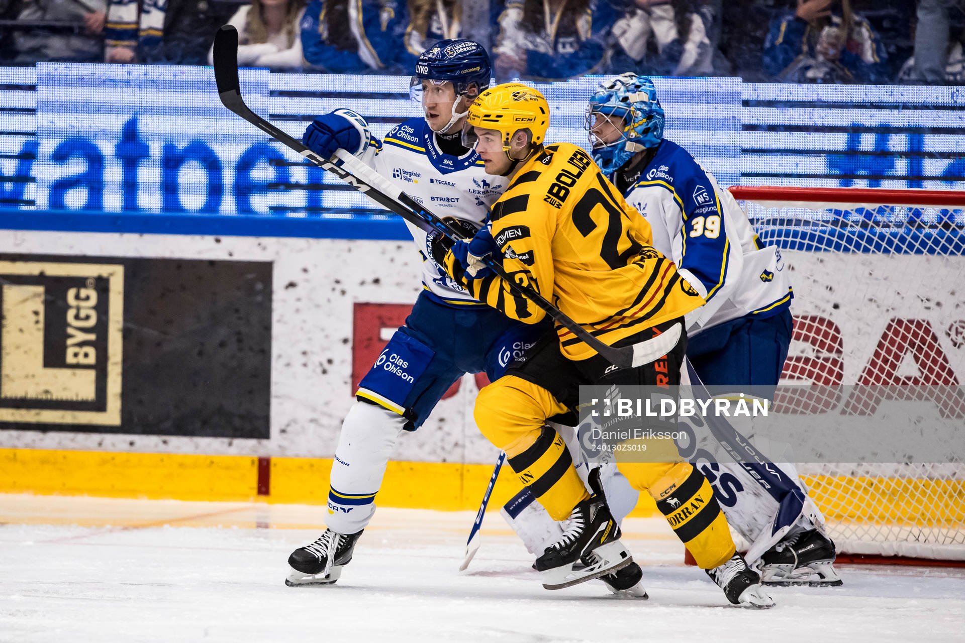 Leksands Olle Alsing och Skellefteås Jonathan Johnson