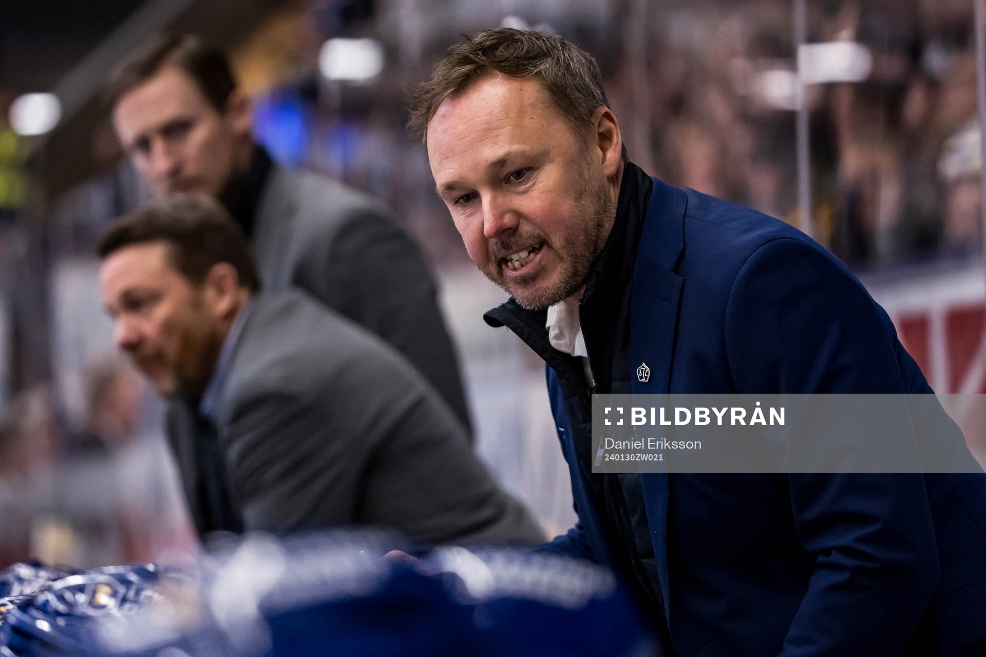 Leksands assisterande tränare Mikael Karlberg