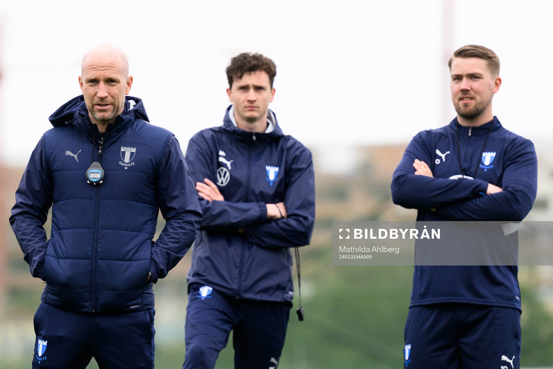 Malmö FFs tränare Henrik Rydström, assisterande tränare