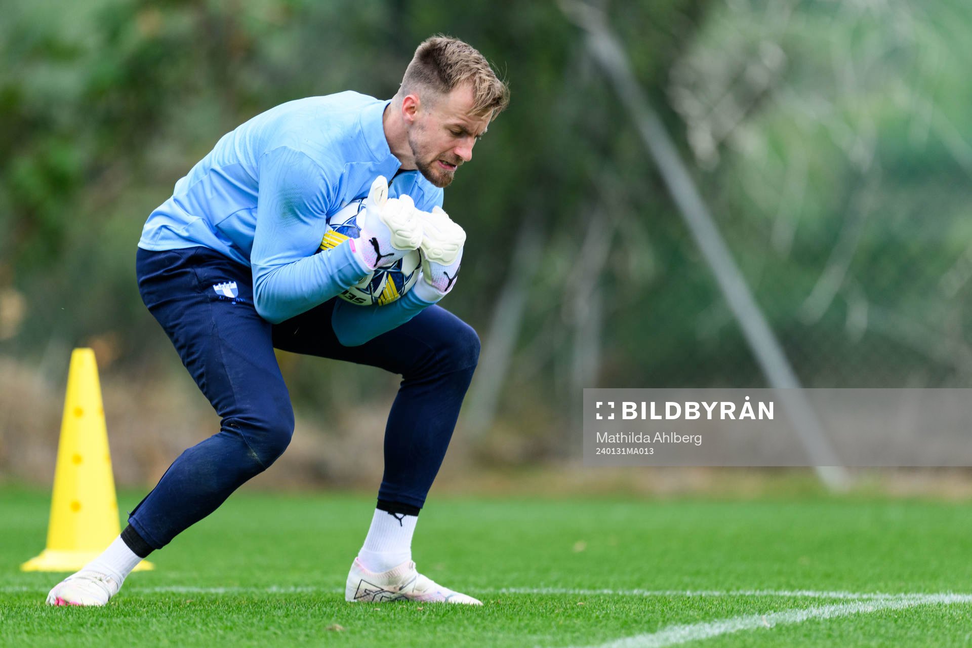 Malmö FFs målvakt Ricardo Friedrich