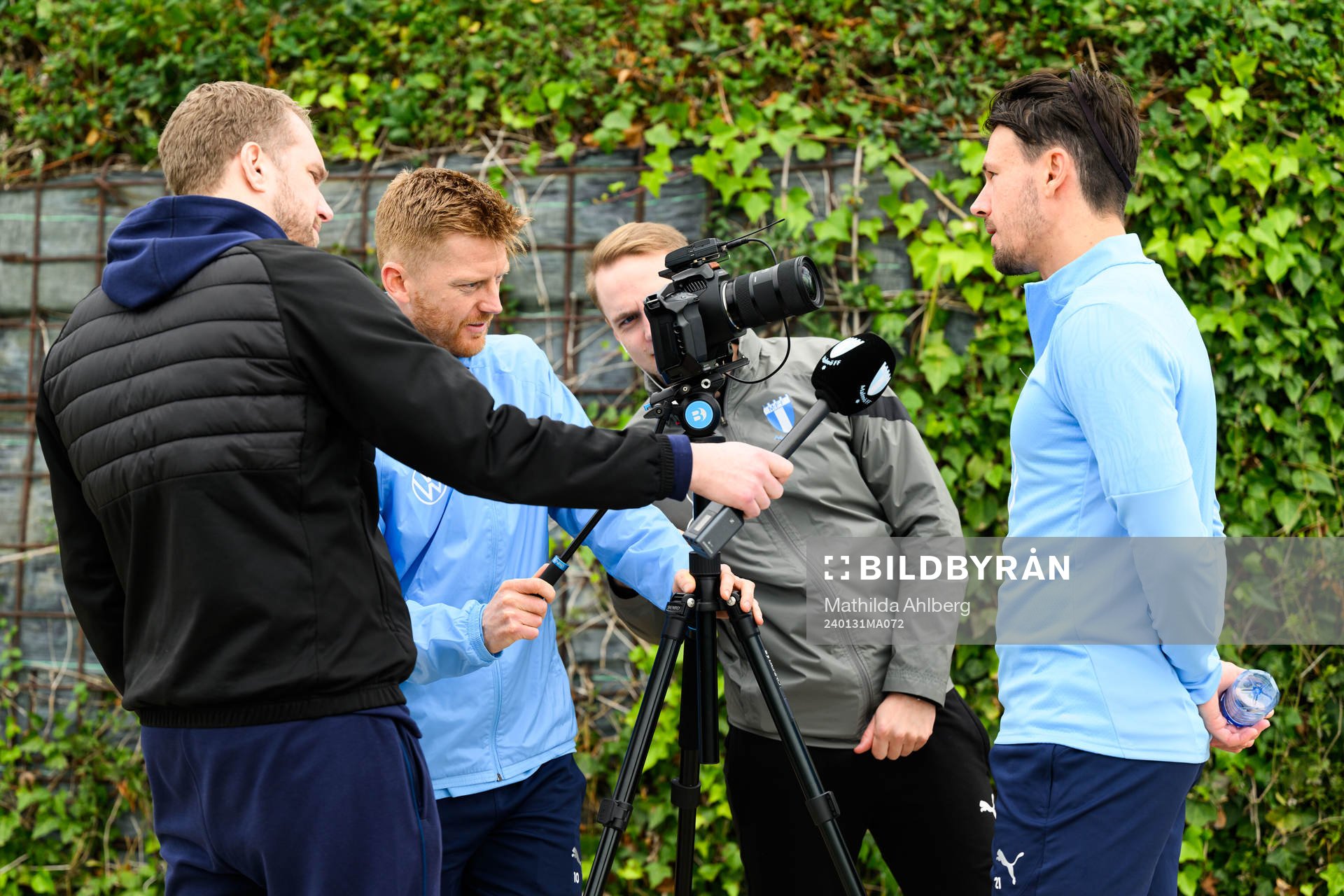 Malmö FFs Anders Christiansen och Stefano Vecchia