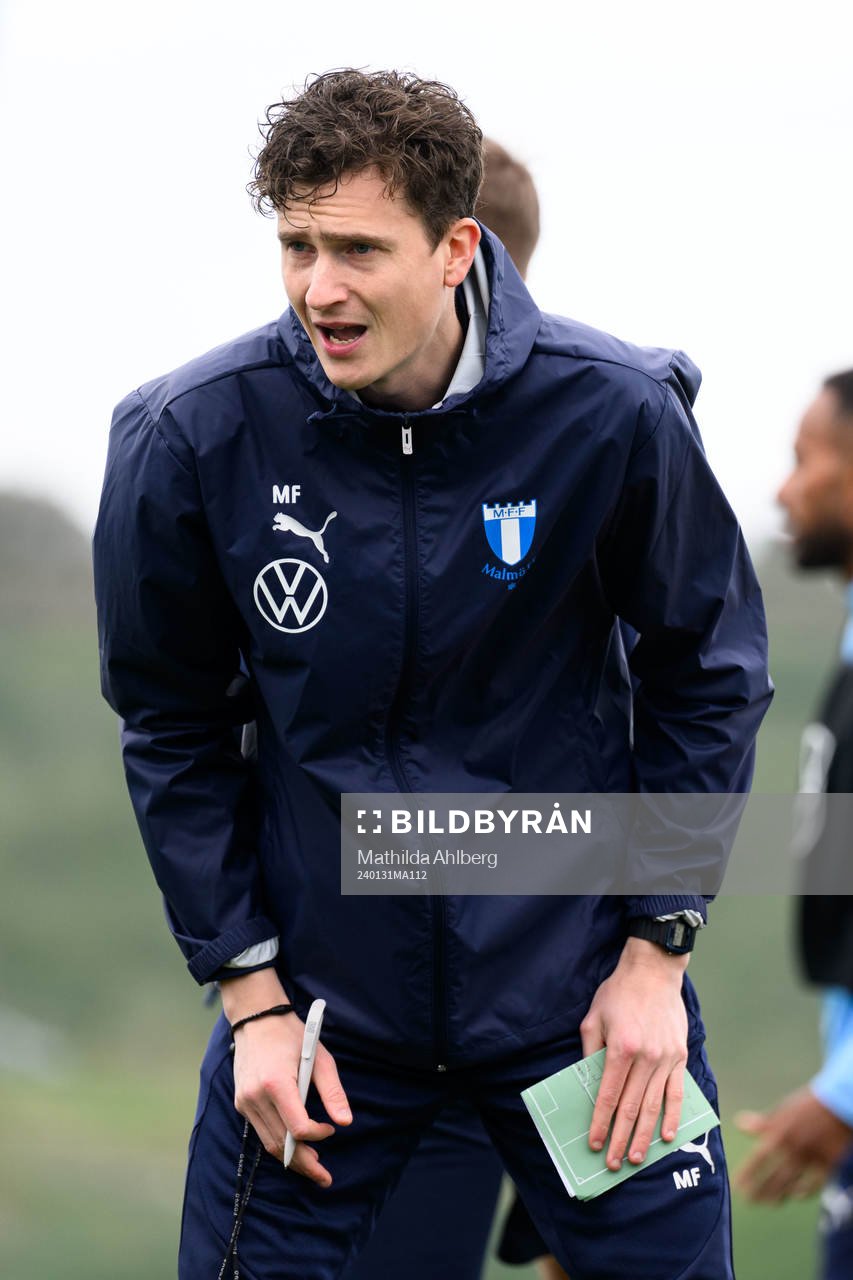 Assisterande tränare Martin Falk