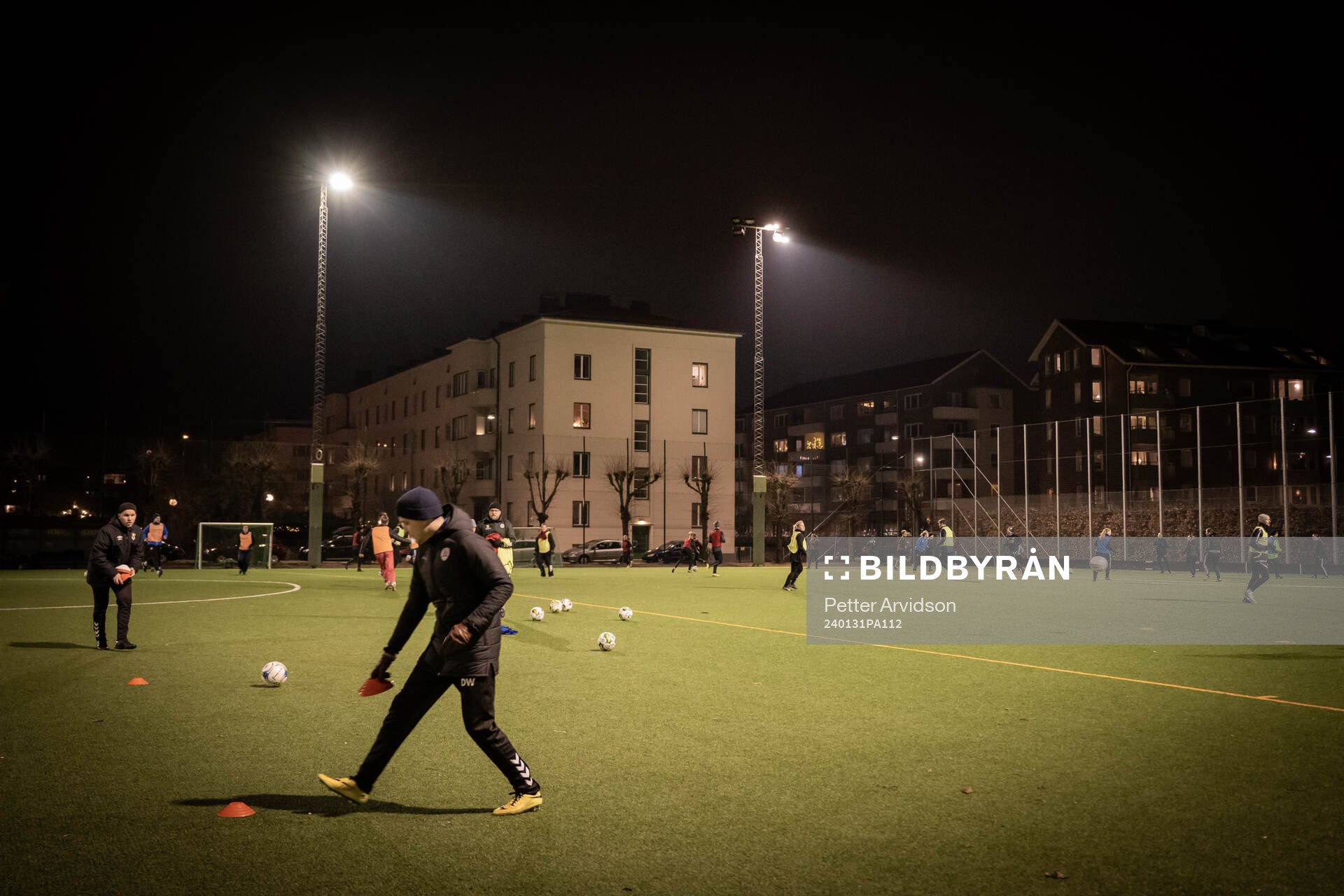 Träning med FC Möllan
