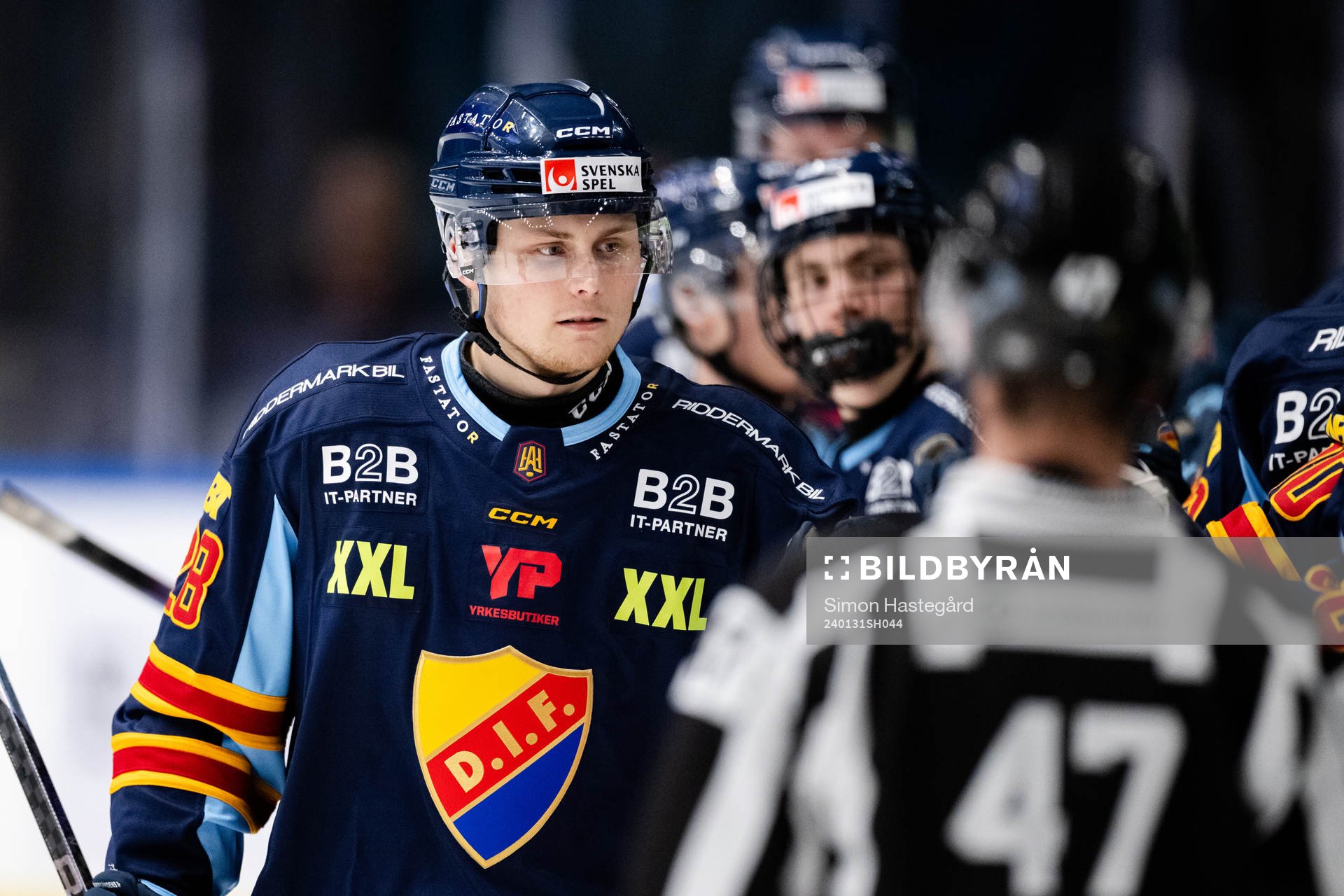 Djurgårdens John Dahlström jublar