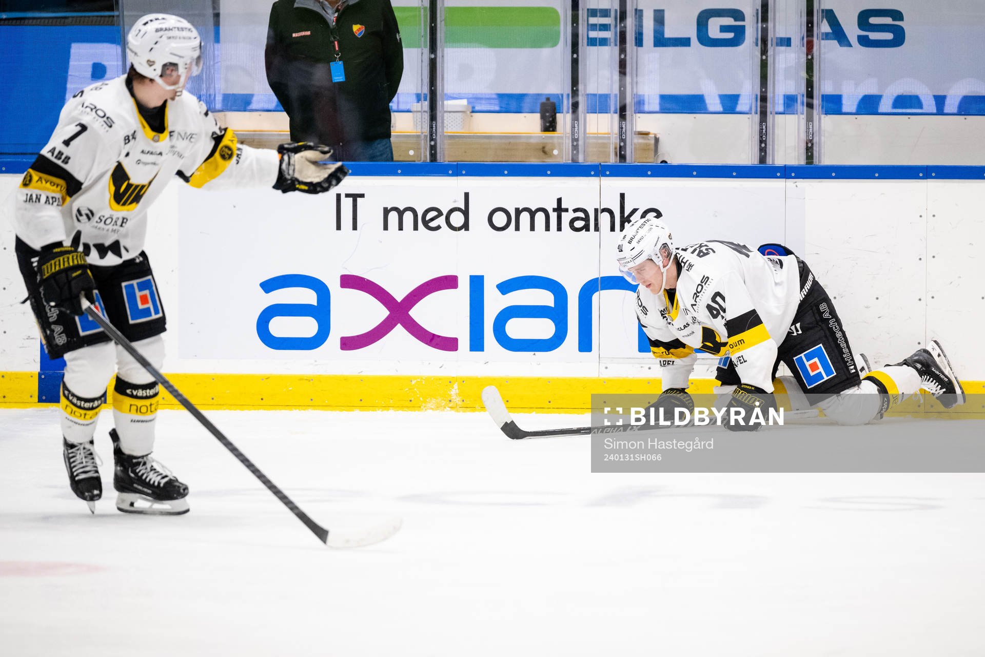 Västerås Isak Skedung har ont